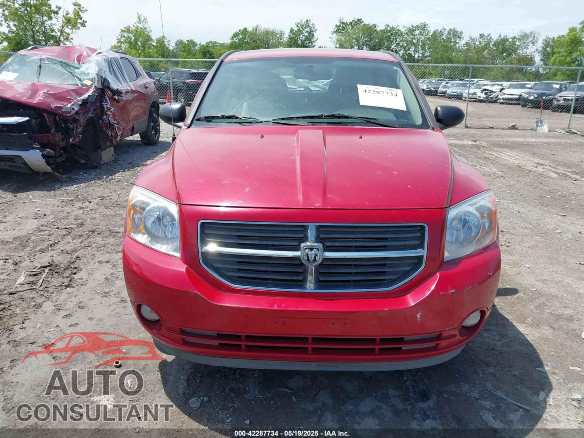 DODGE CALIBER 2012 - 1C3CDWDA9CD536924