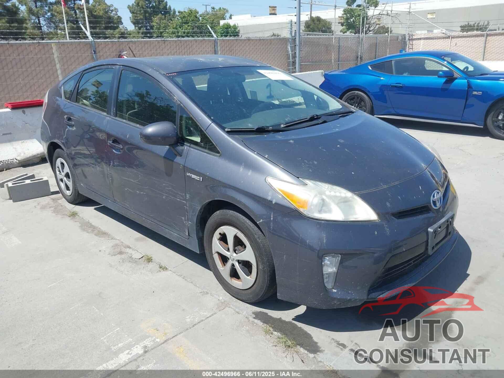 TOYOTA PRIUS 2013 - JTDKN3DU2D1720778