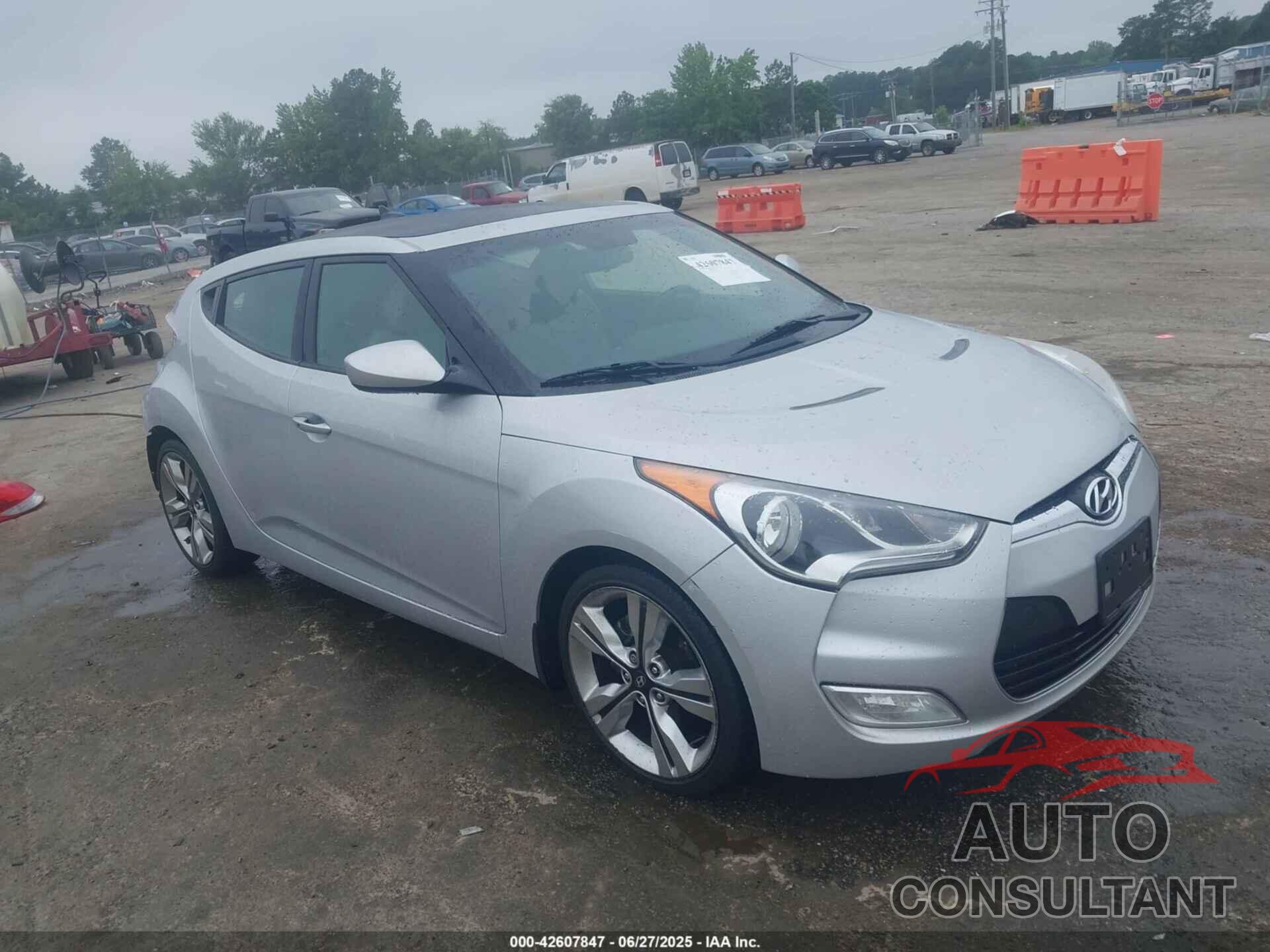 HYUNDAI VELOSTER 2012 - KMHTC6AD1CU034787