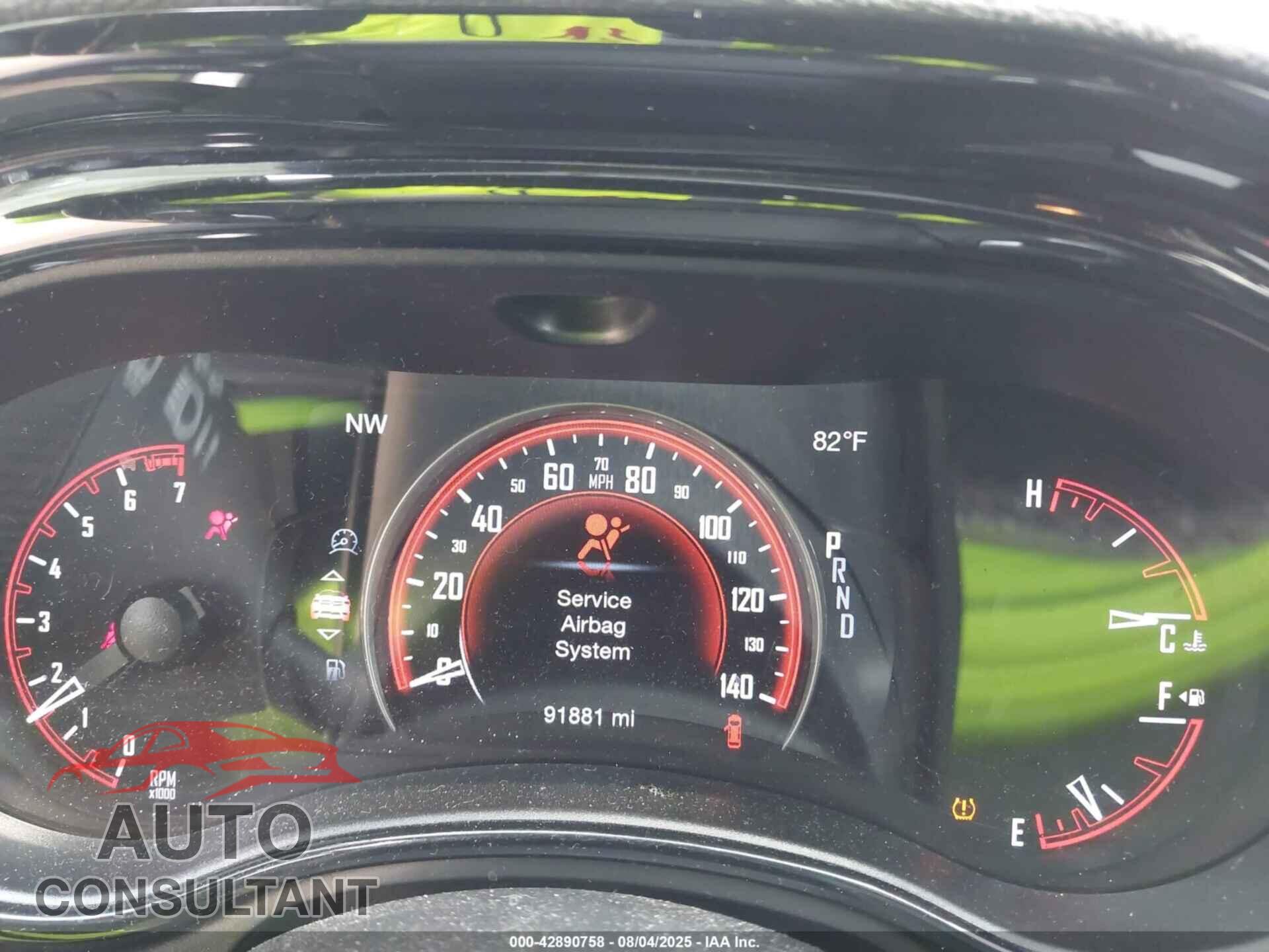 DODGE DURANGO 2021 - 1C4RDJDG7MC579078
