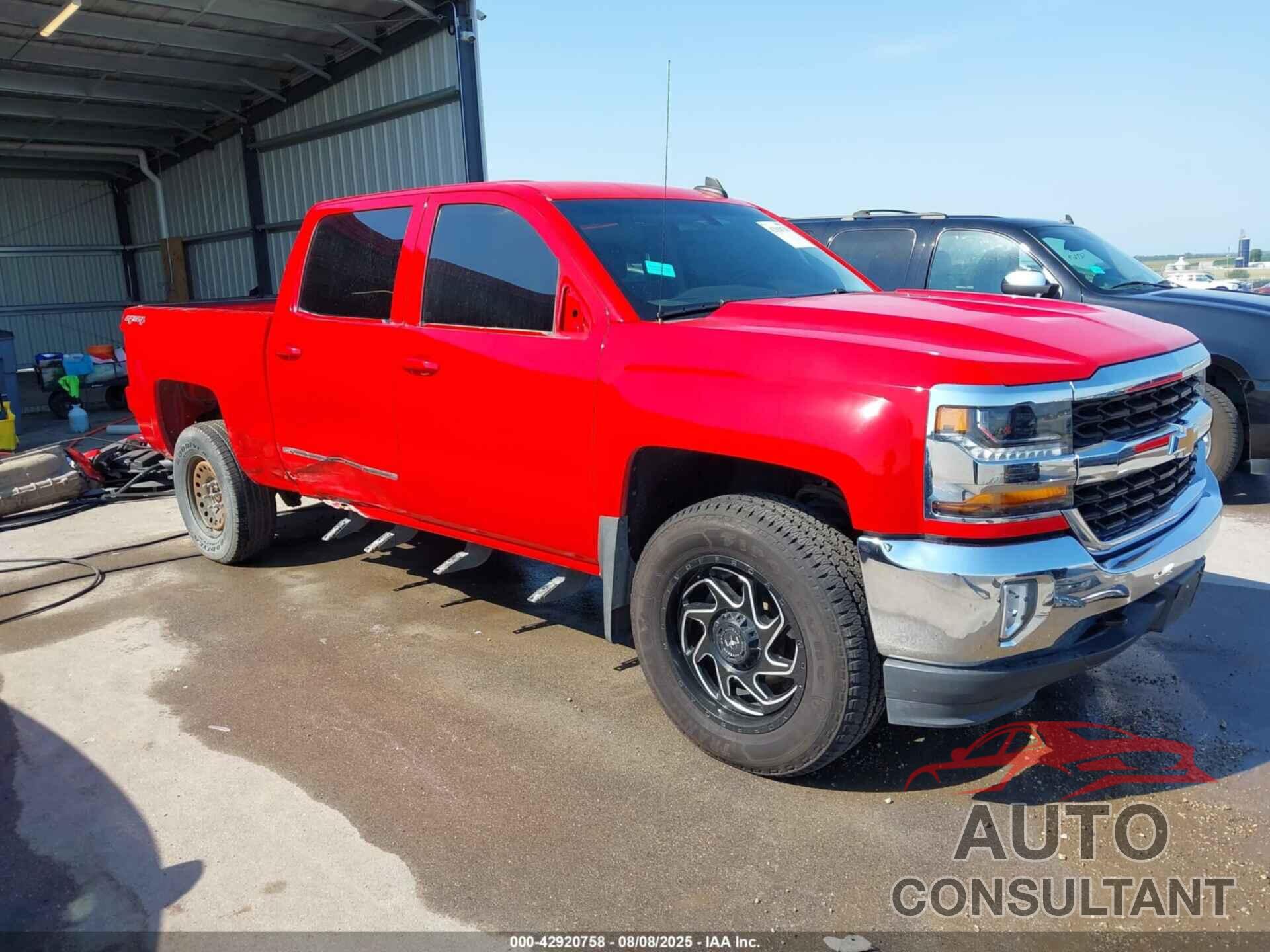 CHEVROLET SILVERADO 1500 2017 - 3GCUKRECXHG290953