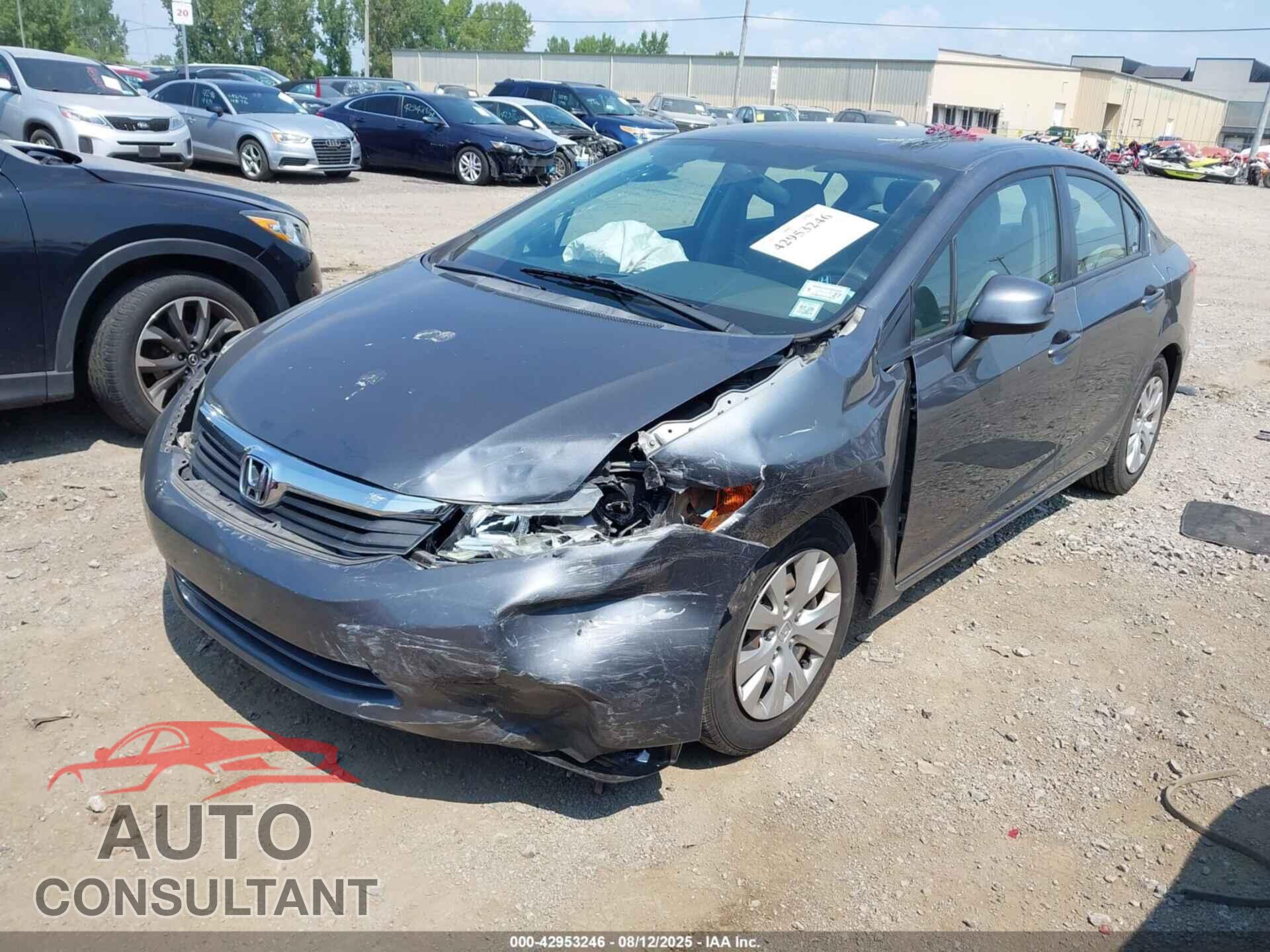 HONDA CIVIC 2012 - 2HGFB2F55CH308205