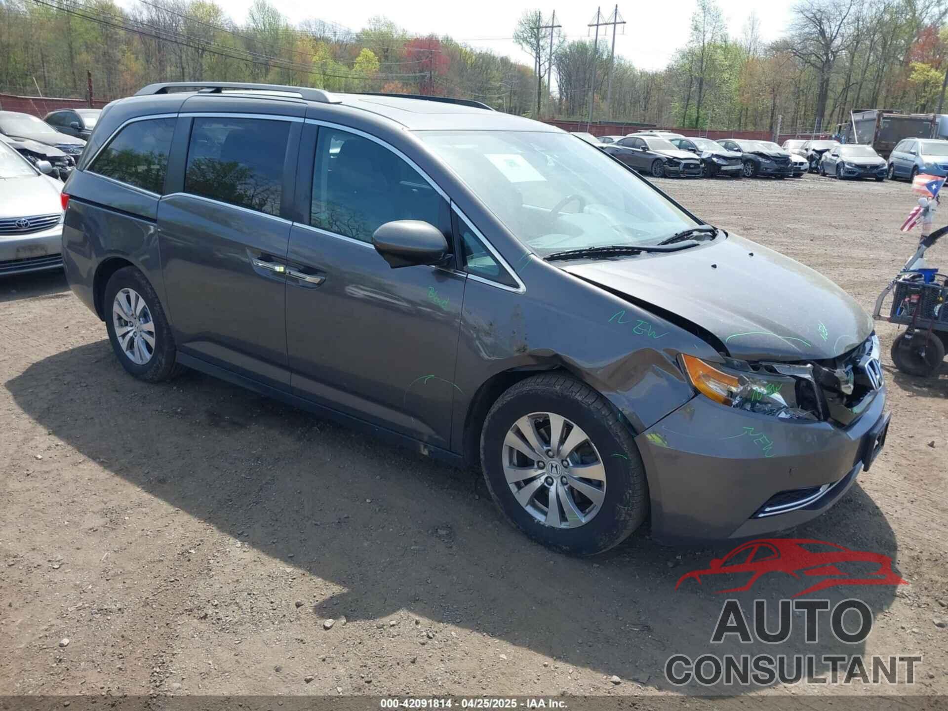 HONDA ODYSSEY 2016 - 5FNRL5H69GB109427