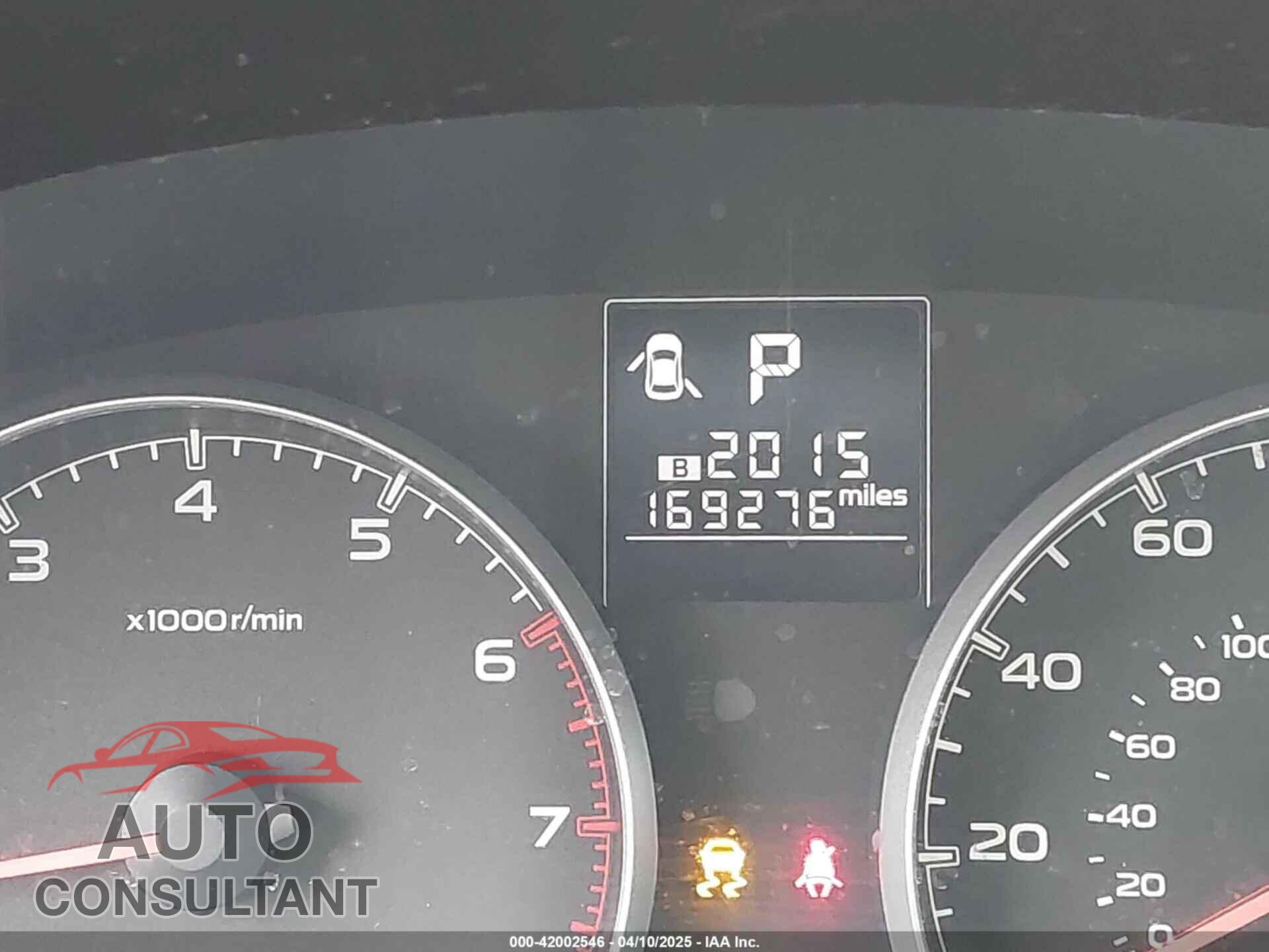 SUBARU OUTBACK 2013 - 4S4BRBCC3D3201889