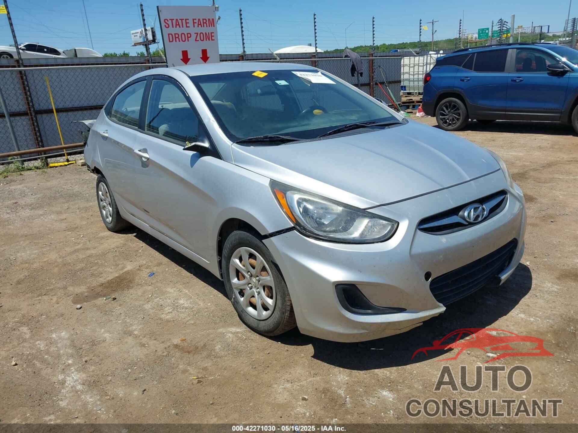 HYUNDAI ACCENT 2013 - KMHCT4AE9DU426124