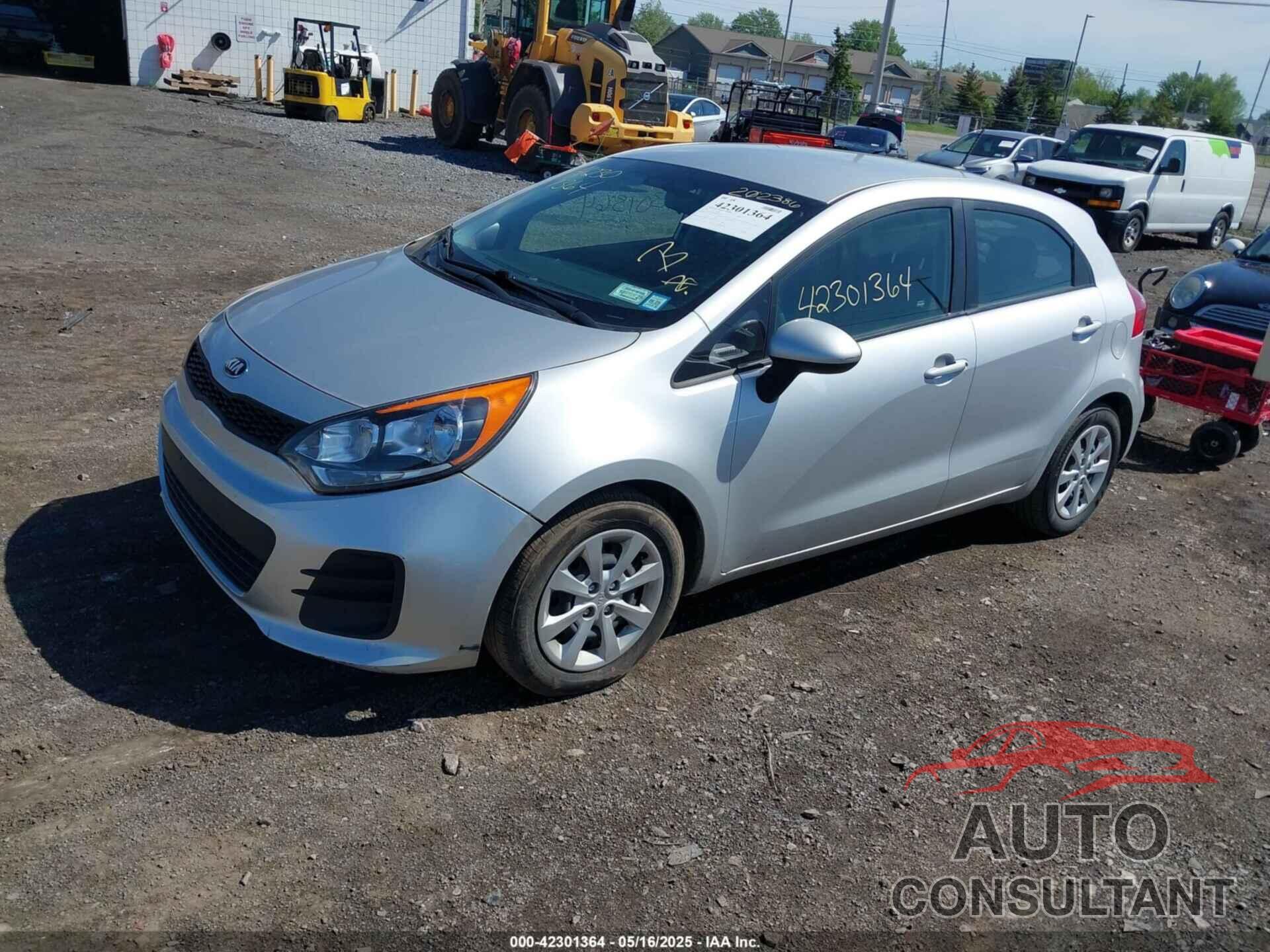 KIA RIO 2016 - KNADM5A39G6601519