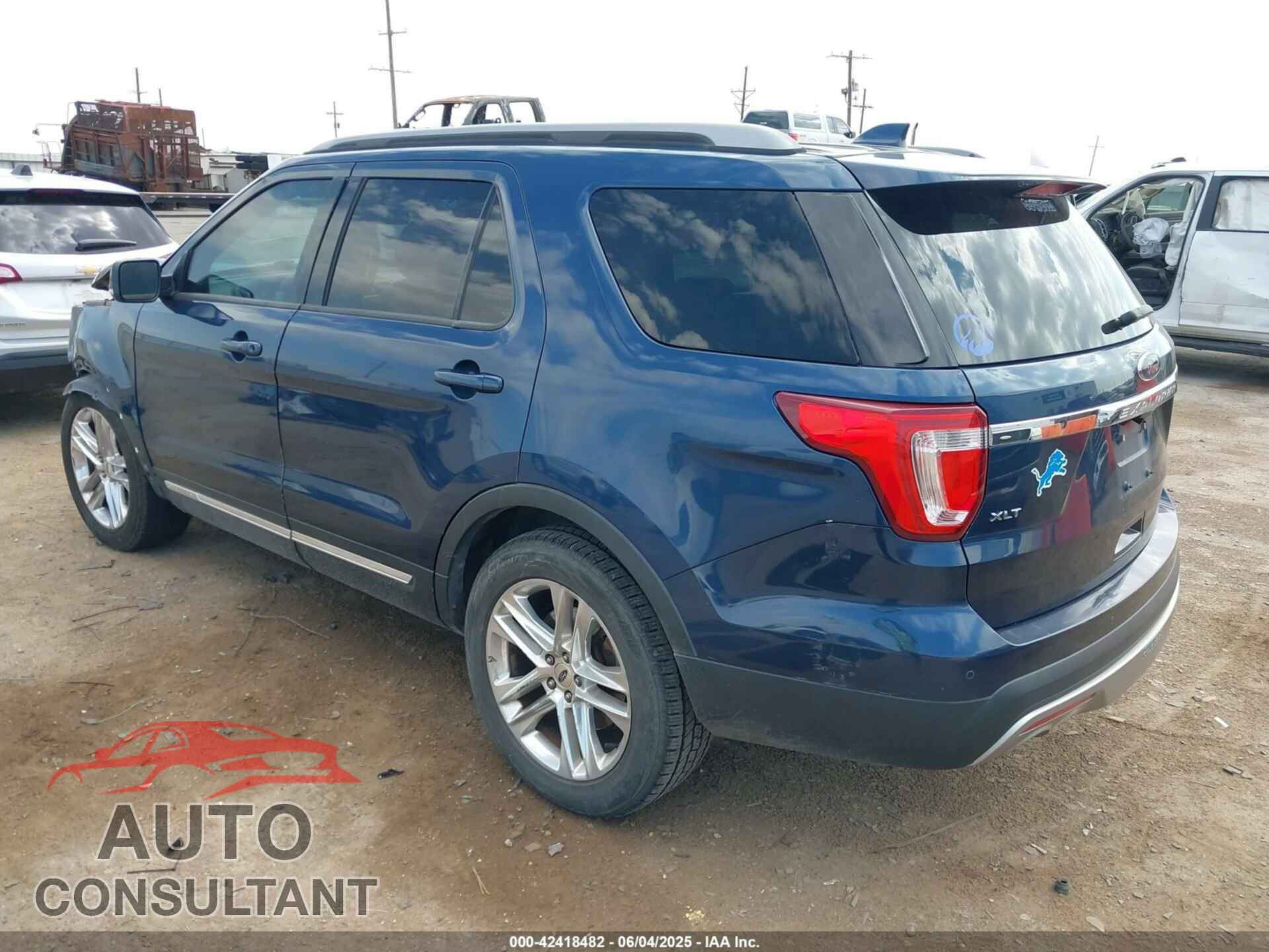 FORD EXPLORER 2017 - 1FM5K7D82HGD85892