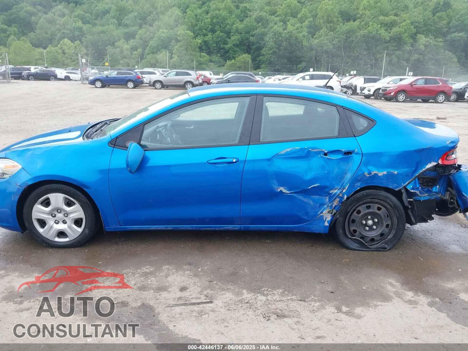 DODGE DART 2015 - 1C3CDFAA9FD237989