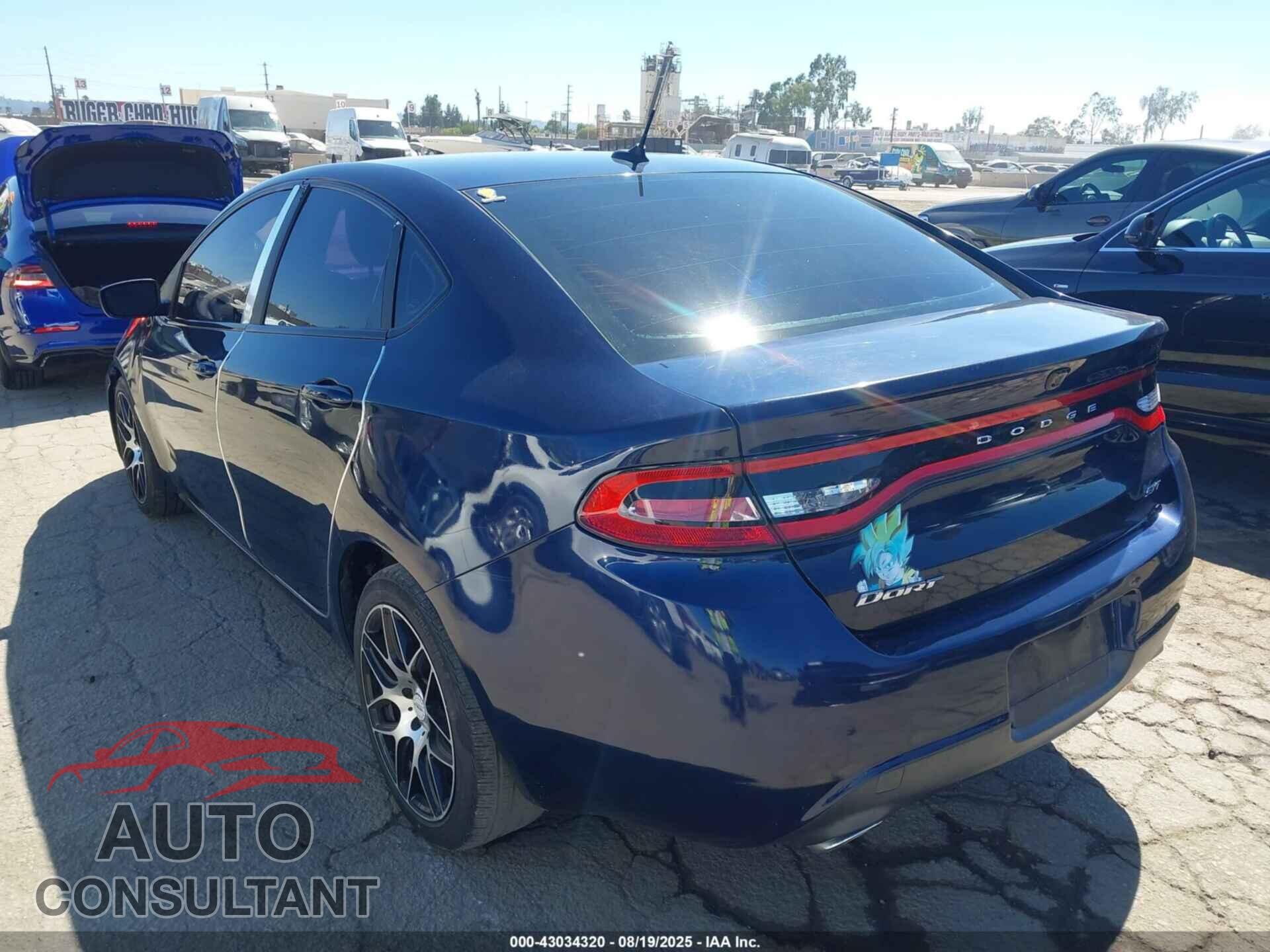 DODGE DART 2013 - 1C3CDFBA8DD342759