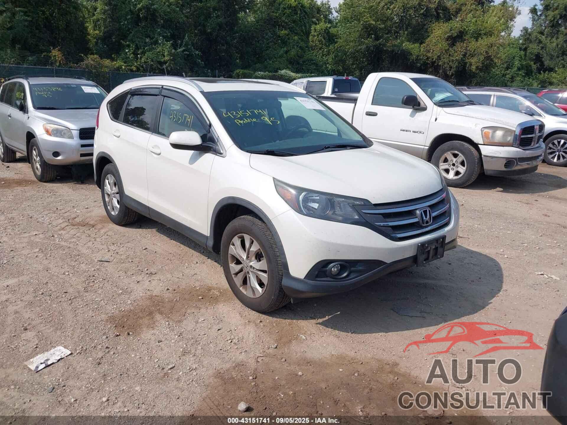 HONDA CR-V 2014 - 5J6RM4H70EL045556