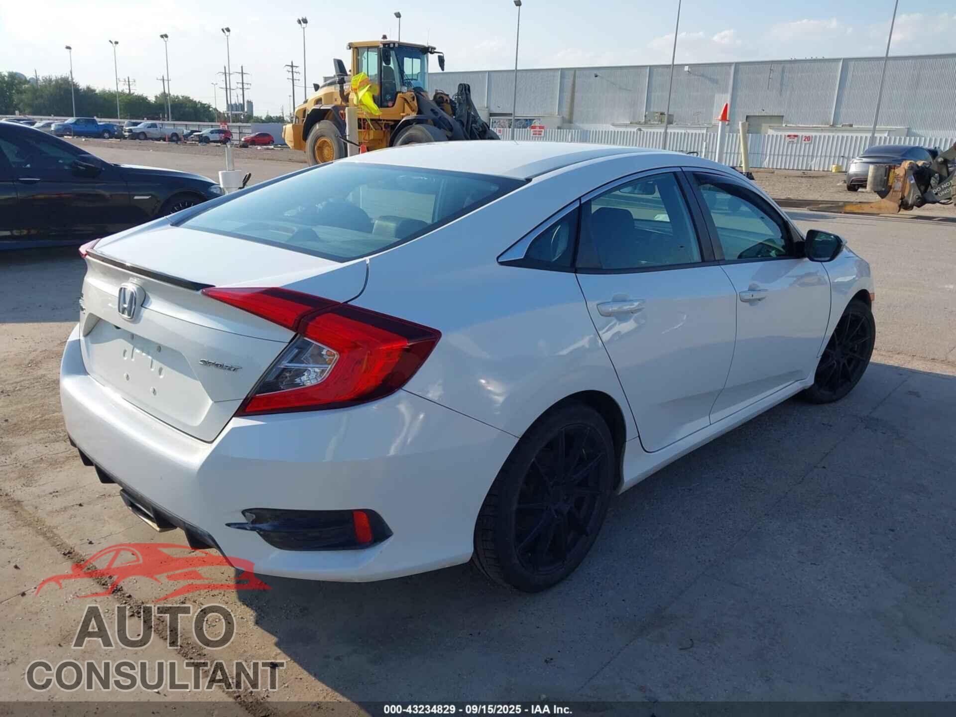 HONDA CIVIC 2020 - 19XFC2F84LE016207