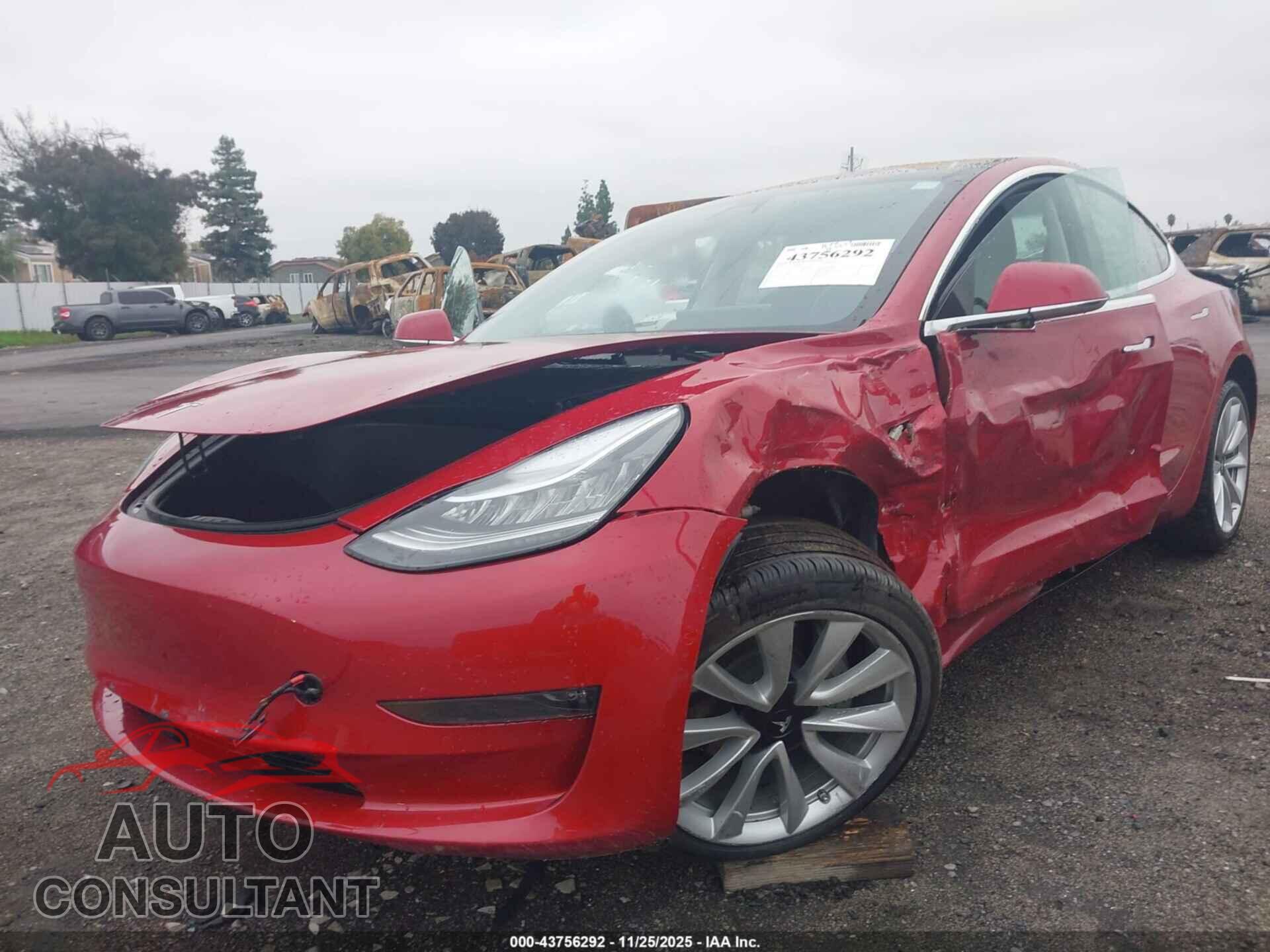TESLA MODEL 3 2018 - 5YJ3E1EA7JF061659
