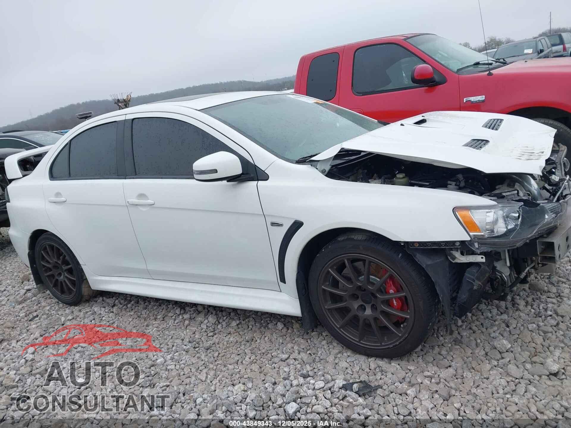 MITSUBISHI LANCER EVOLUTION 2015 - JA32W8FV3FU020509