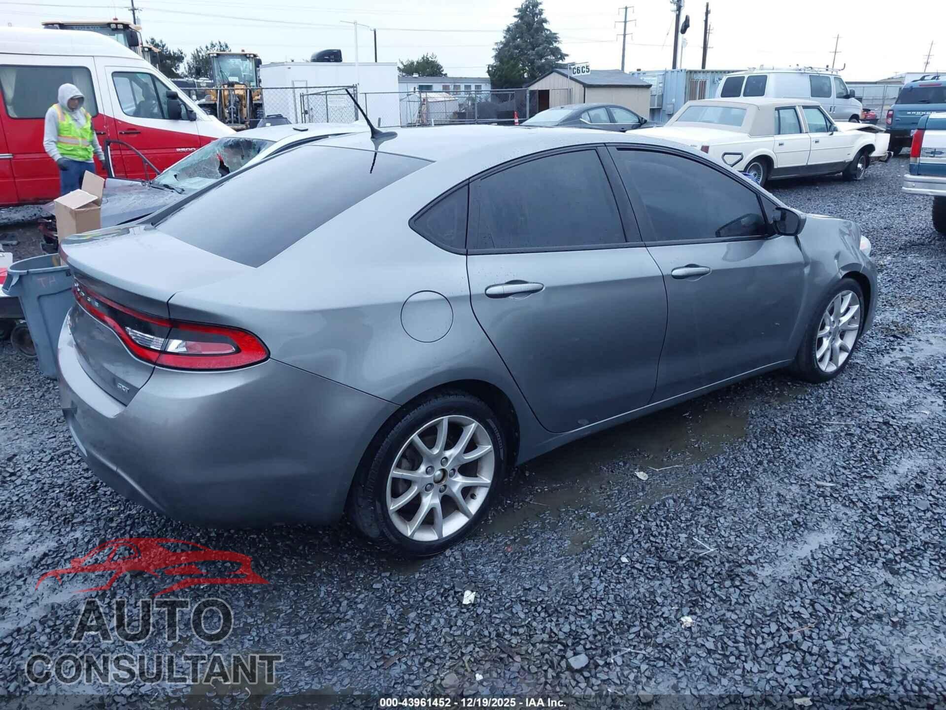 DODGE DART 2013 - 1C3CDFBA6DD213967