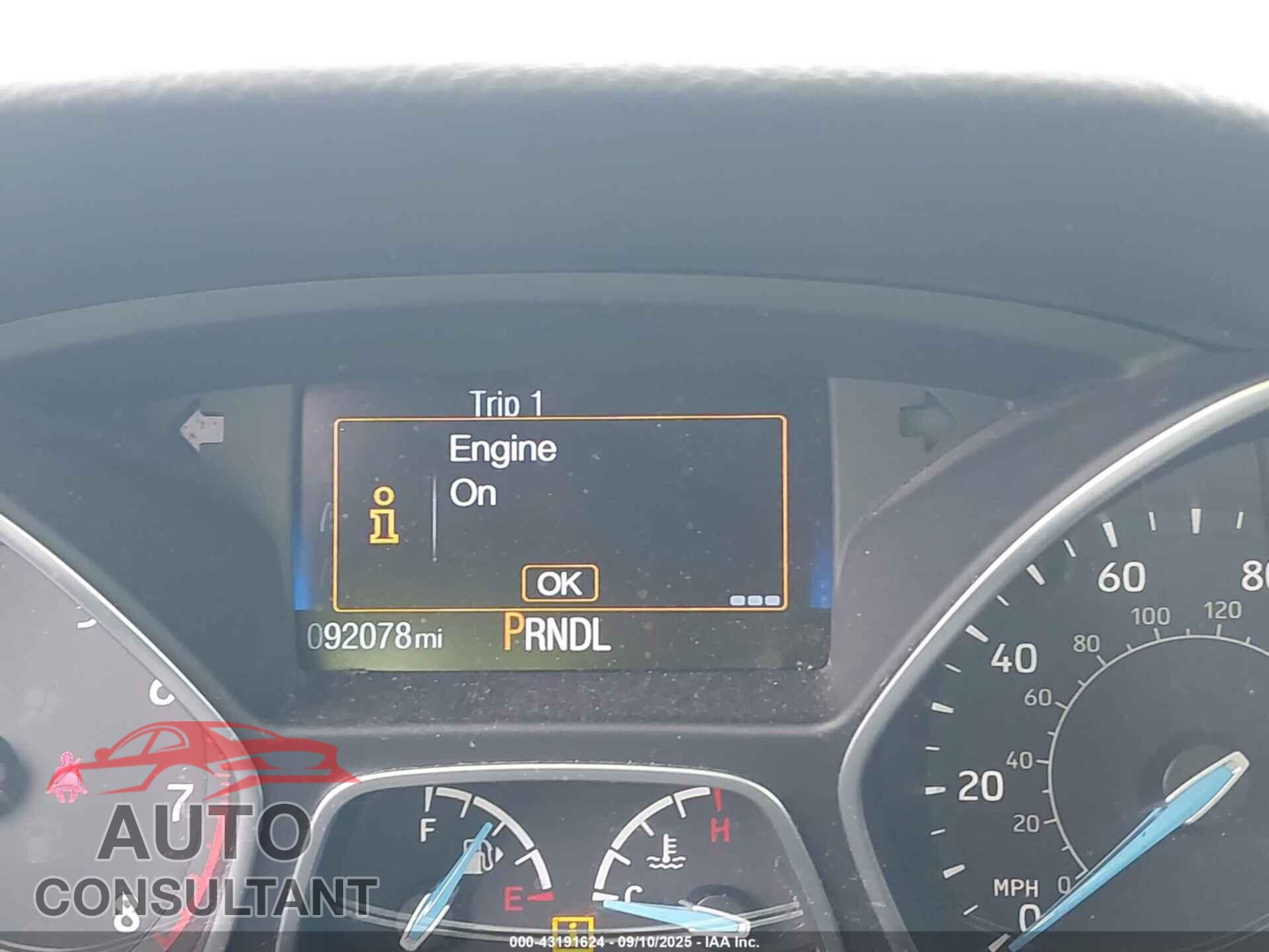 FORD FOCUS 2016 - 1FADP3E25GL373347
