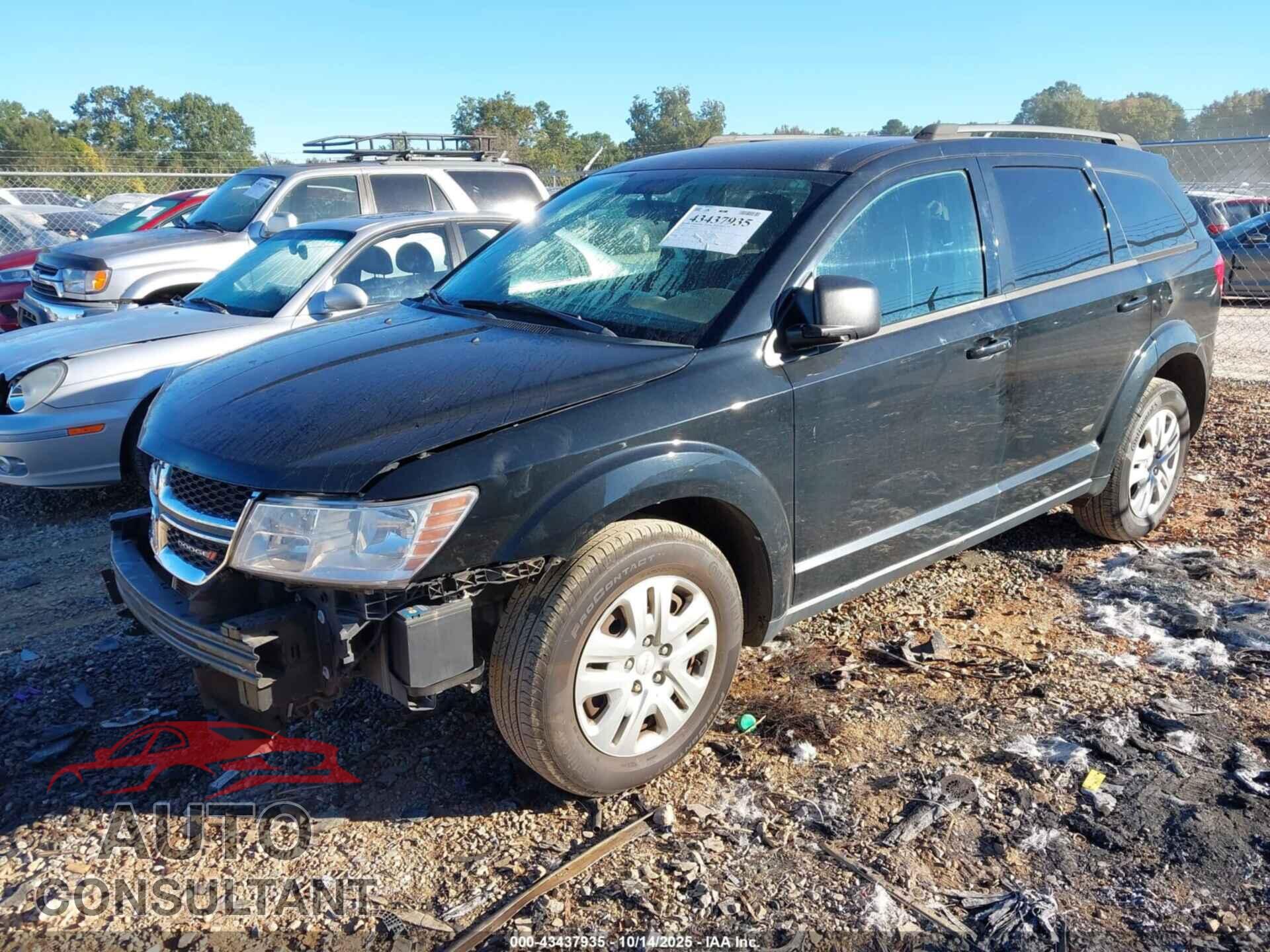 DODGE JOURNEY 2017 - 3C4PDCAB5HT527082