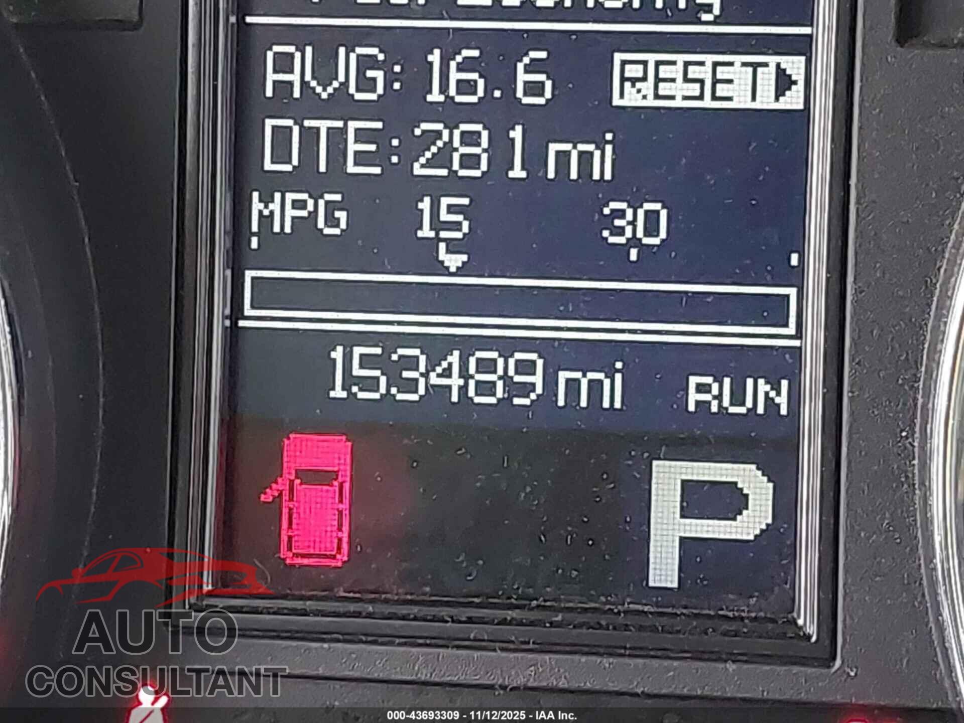 DODGE DURANGO 2012 - 1C4RDJEG6CC147689
