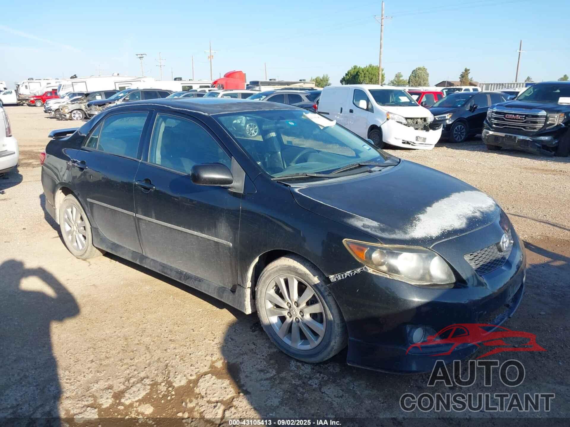 TOYOTA COROLLA 2010 - 2T1BU4EE1AC447128