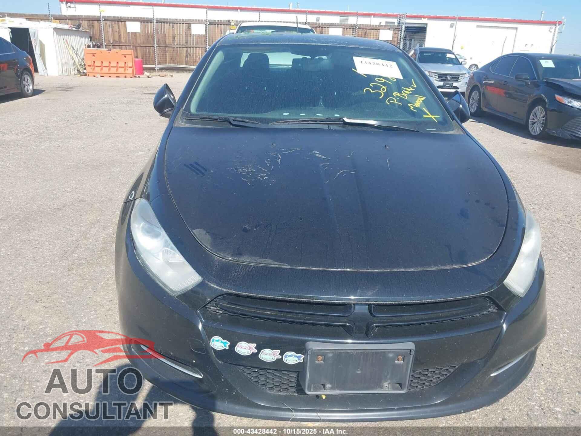 DODGE DART 2013 - 1C3CDFAA8DD329818