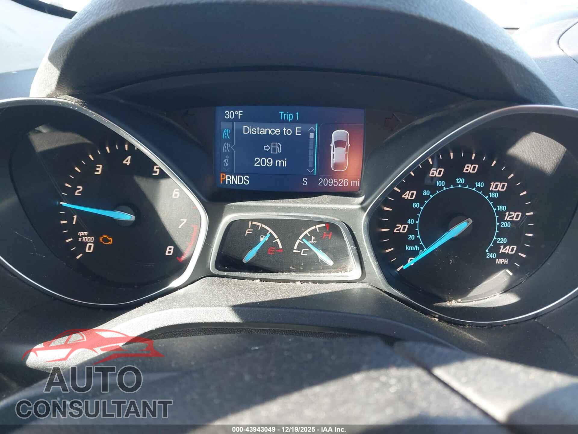 FORD ESCAPE 2013 - 1FMCU9GX8DUD56537
