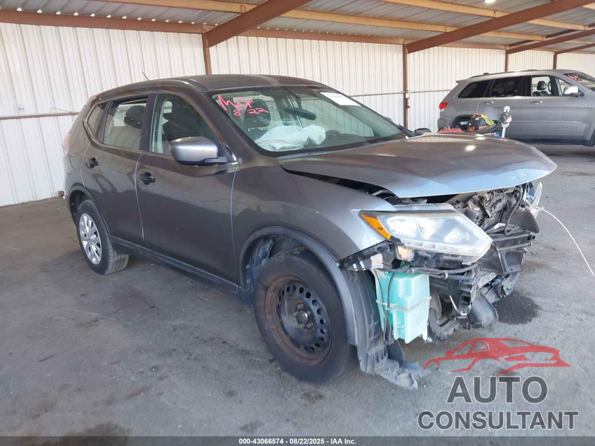 NISSAN ROGUE 2016 - KNMAT2MV6GP681327