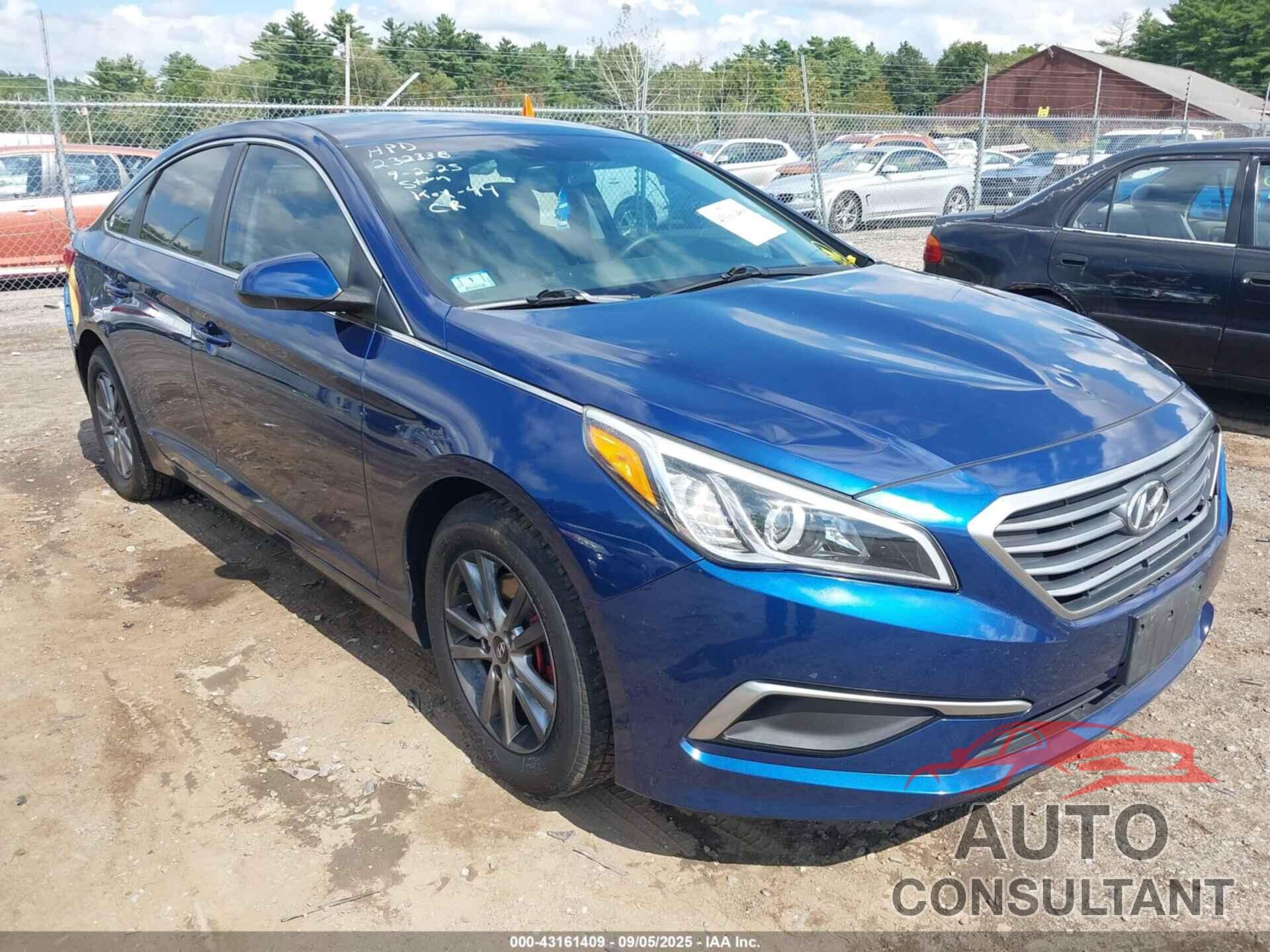 HYUNDAI SONATA 2016 - 5NPE24AF2GH424478