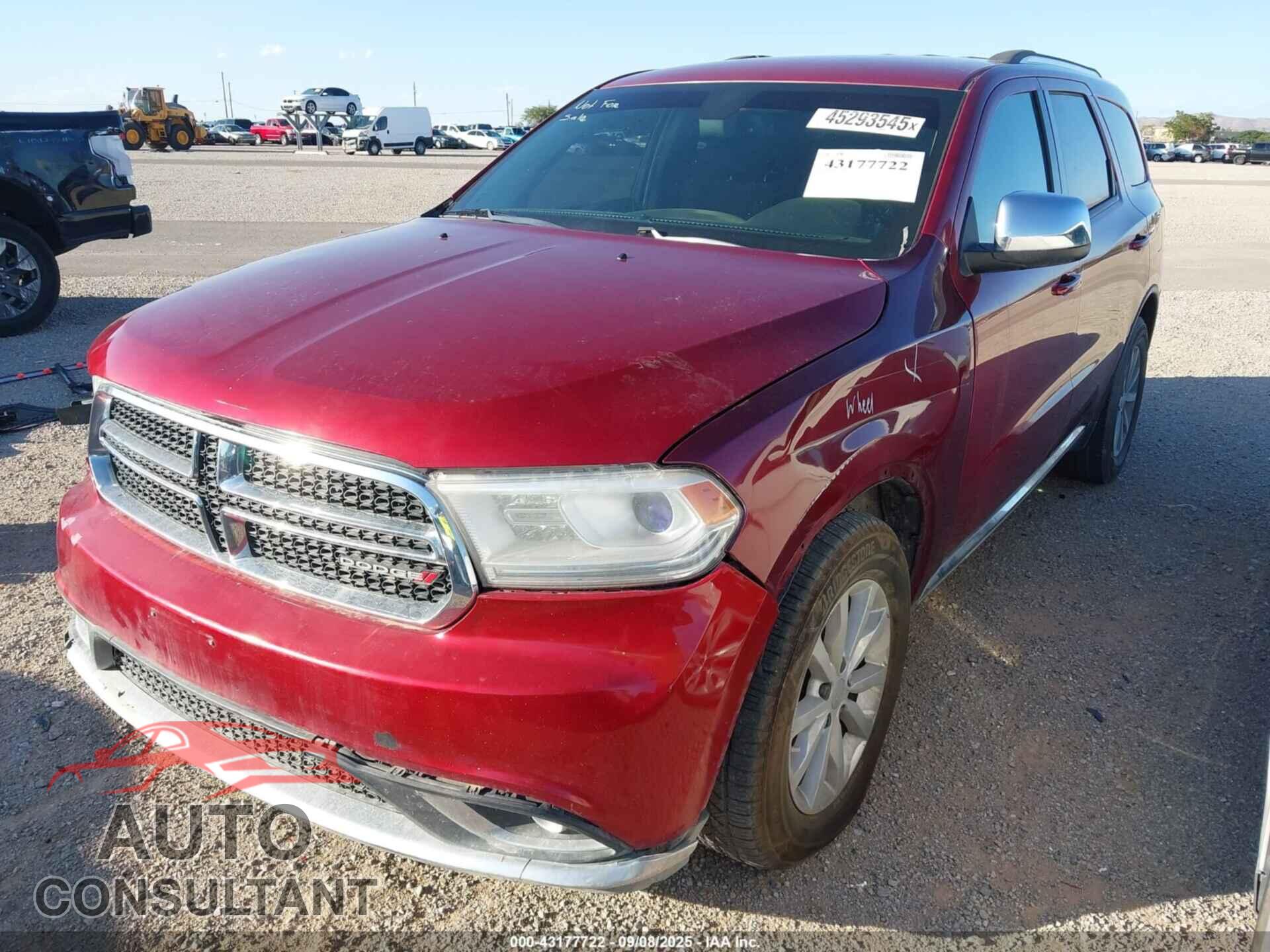 DODGE DURANGO 2014 - 1C4RDHAG7EC532227
