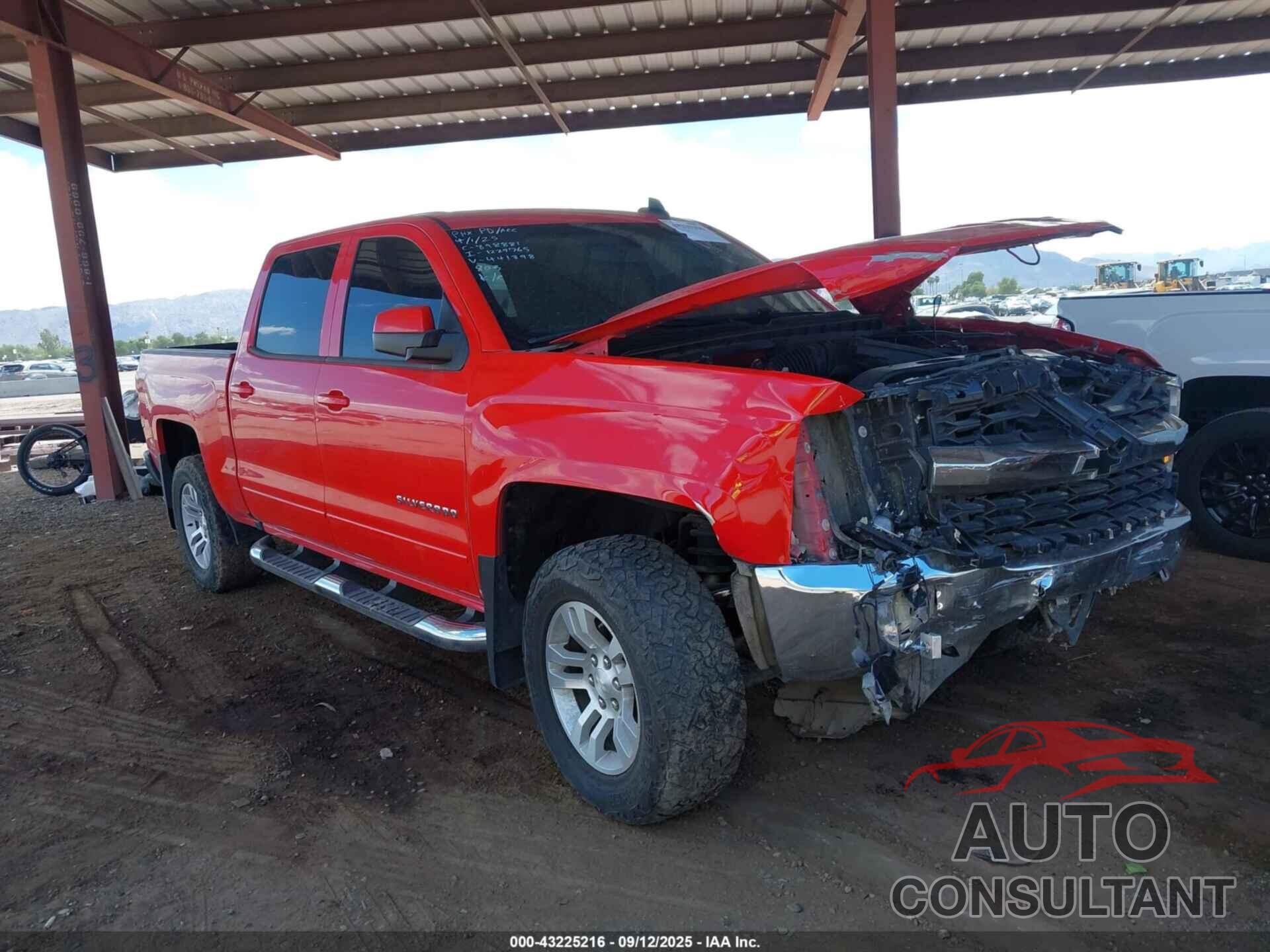 CHEVROLET SILVERADO 1500 2018 - 3GCPCREC8JG441398