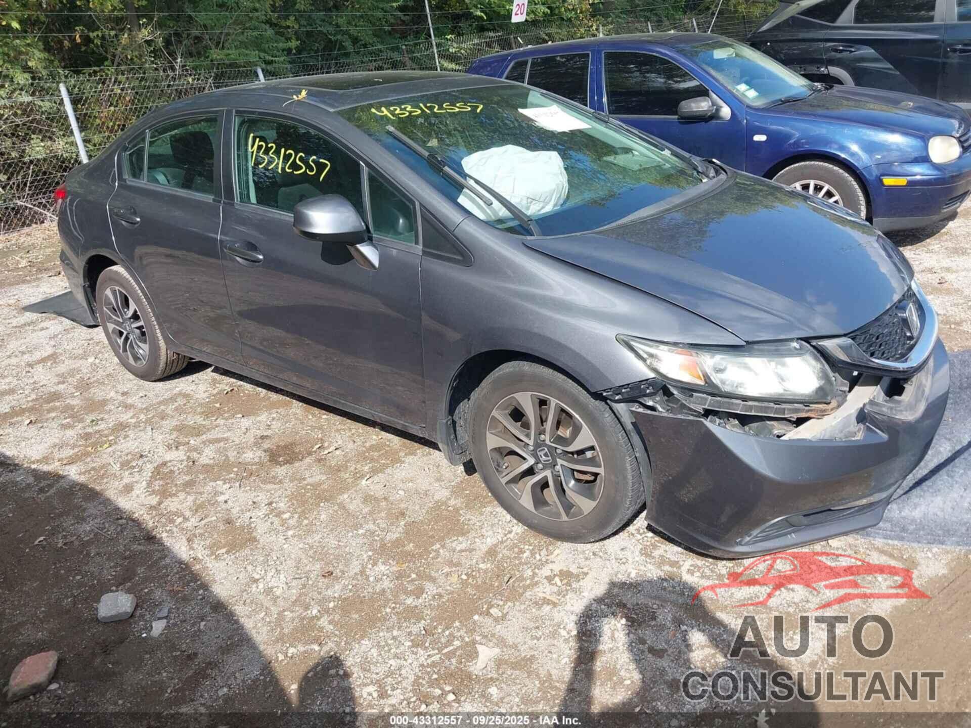 HONDA CIVIC 2013 - 19XFB2F89DE013422