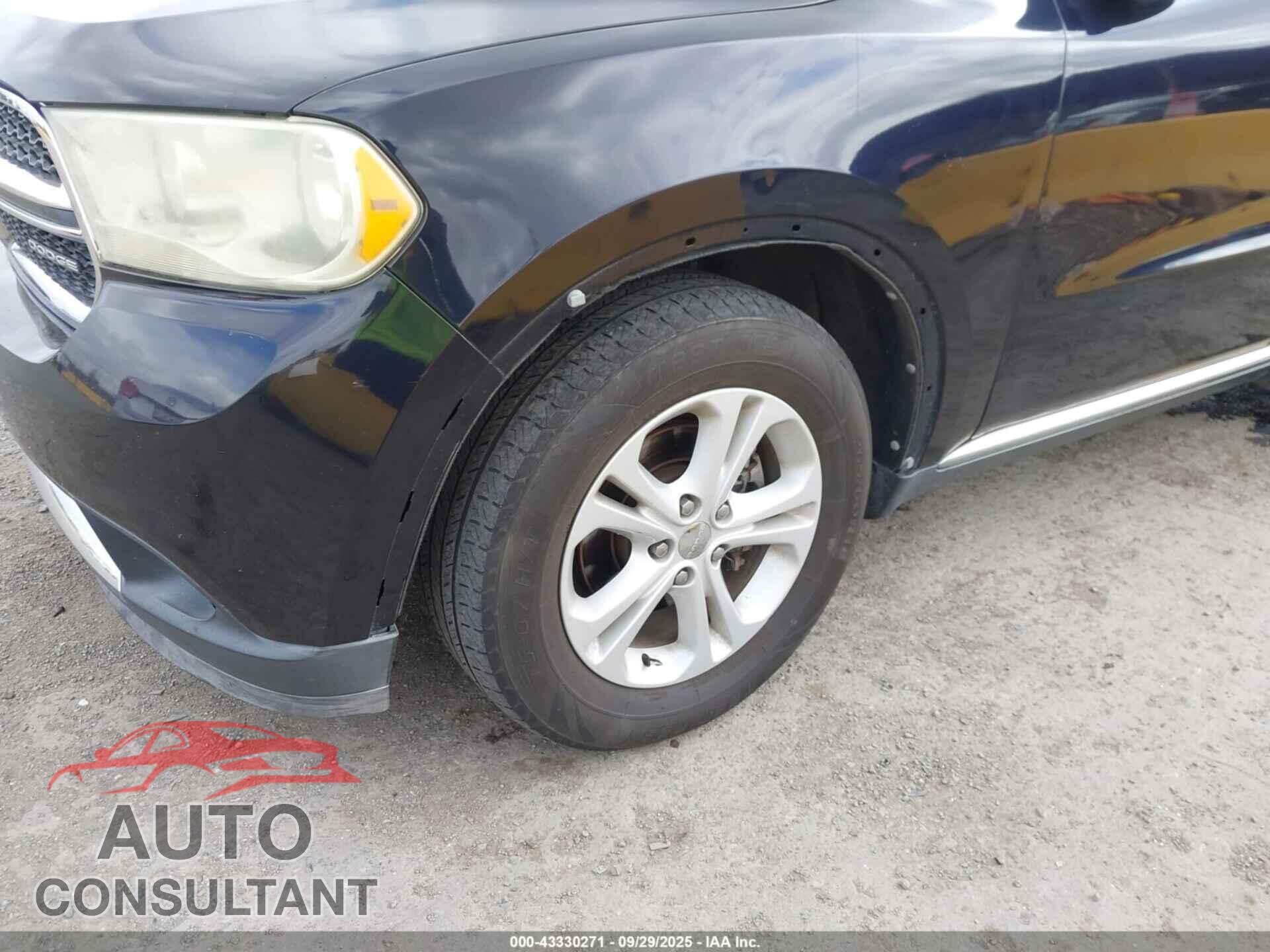 DODGE DURANGO 2011 - 1D4RD4GG3BC680339