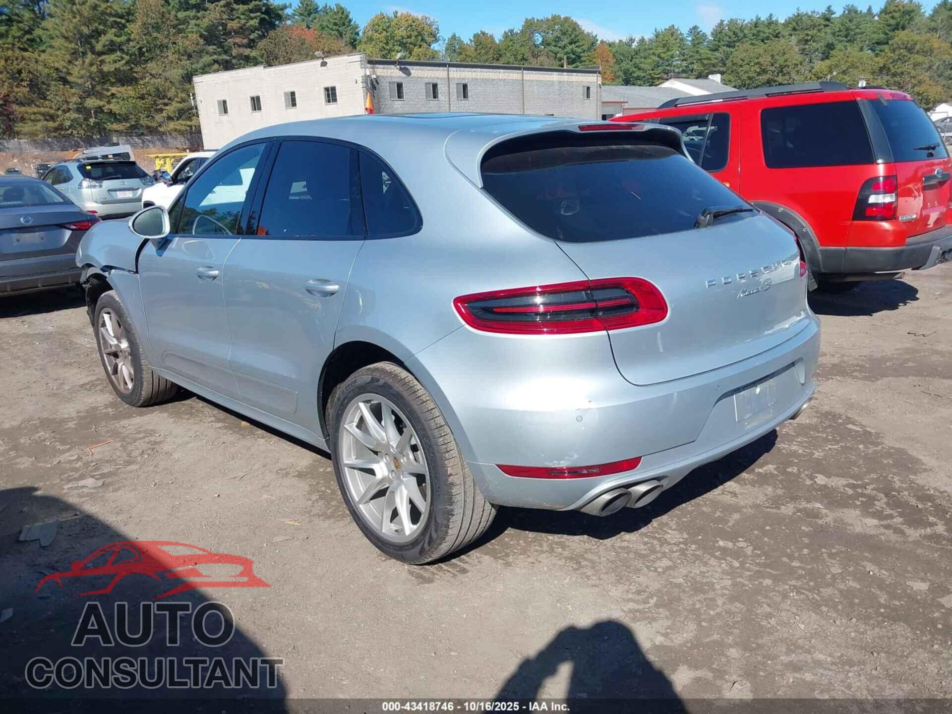 PORSCHE MACAN 2016 - WP1AB2A57GLB40624
