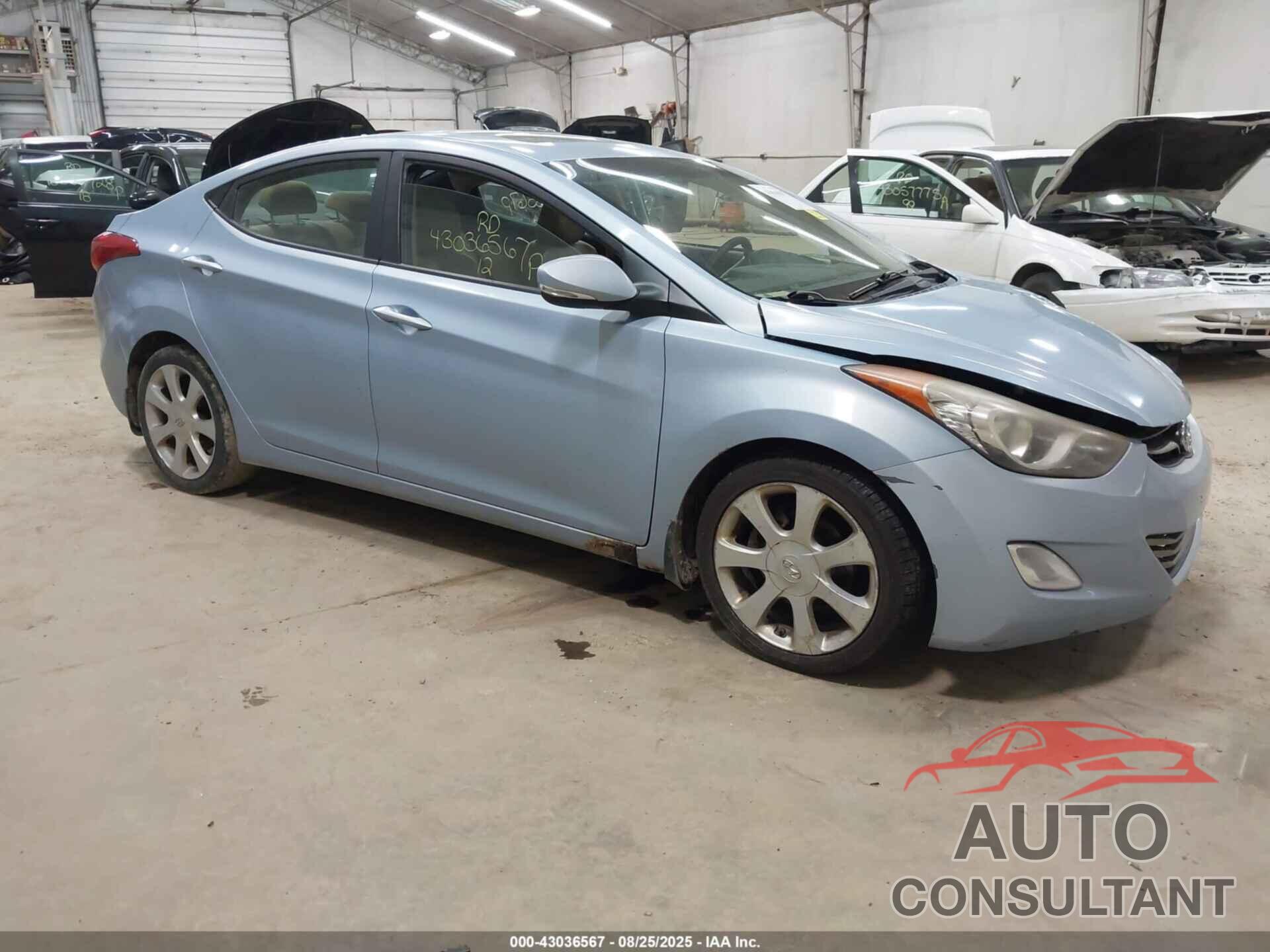 HYUNDAI ELANTRA 2012 - KMHDH4AE1CU323638