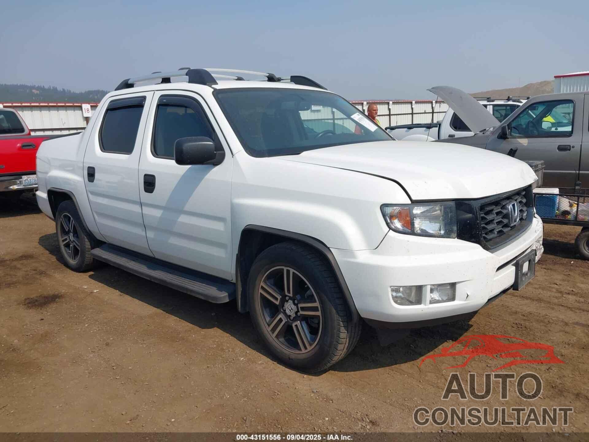 HONDA RIDGELINE 2014 - 5FPYK1F76EB014797