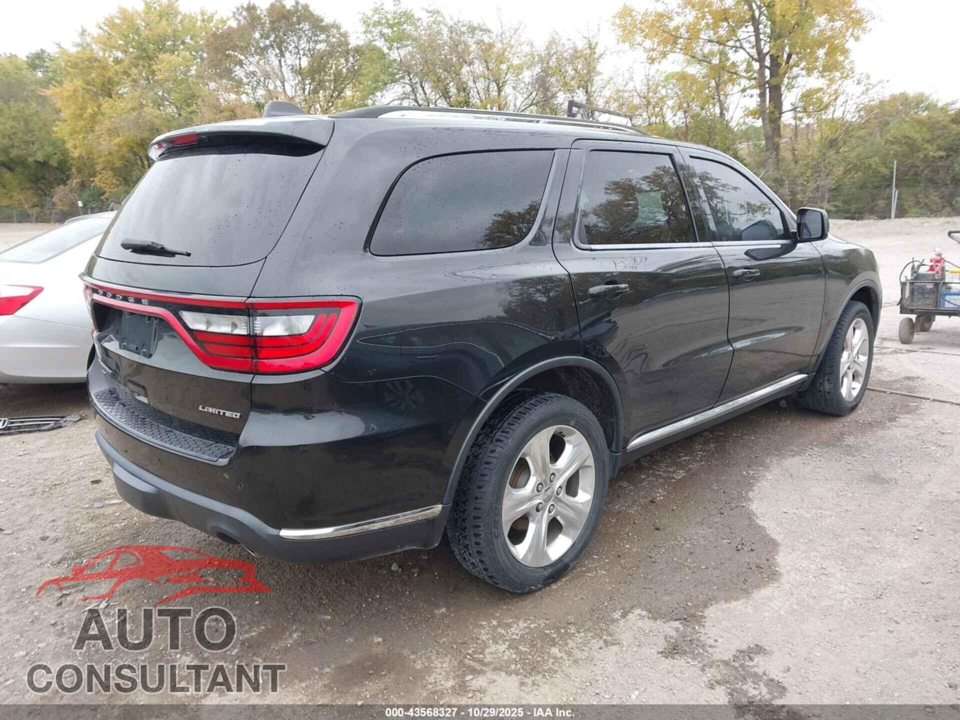 DODGE DURANGO 2015 - 1C4RDJDGXFC908455