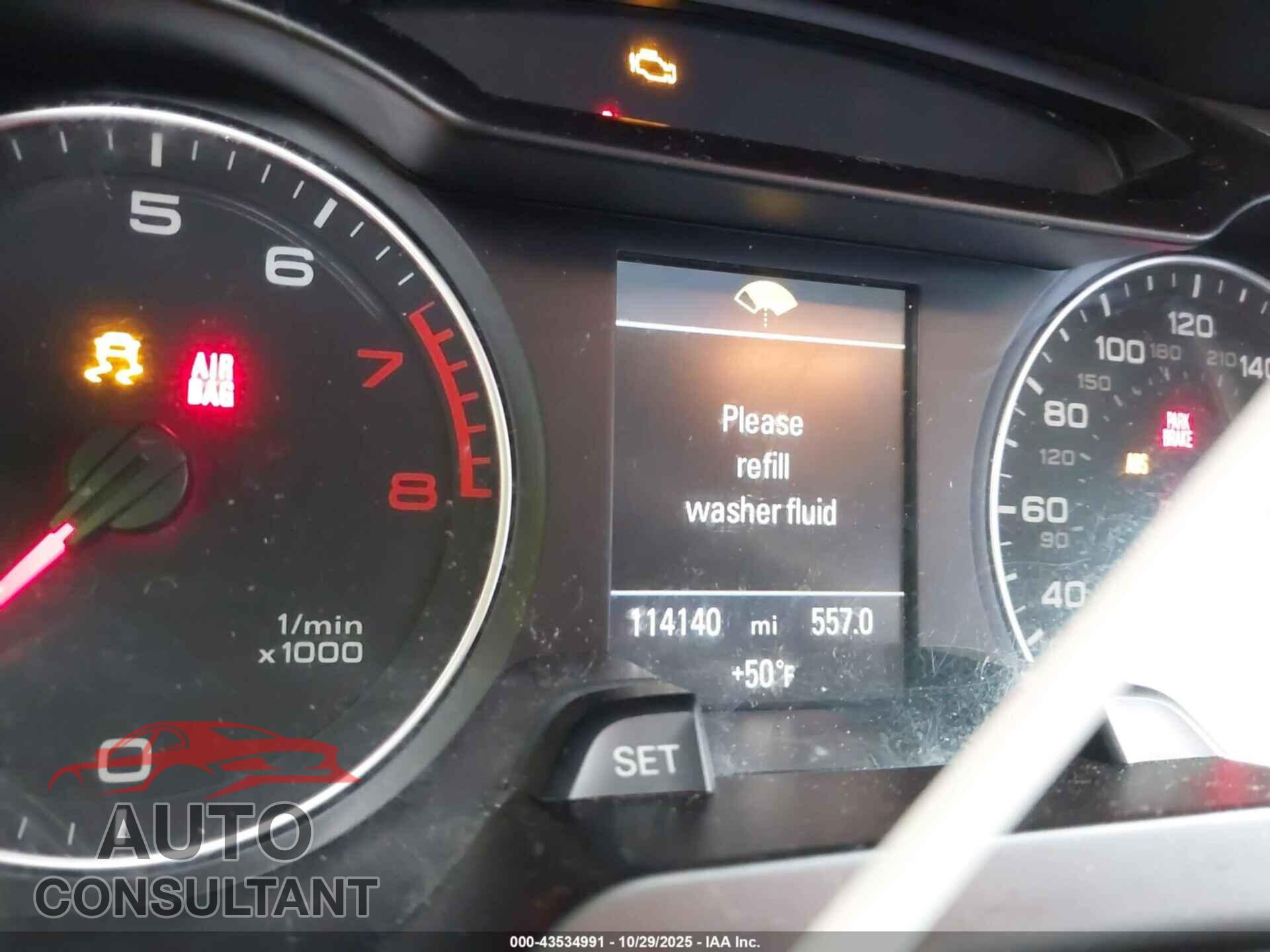 AUDI A4 2011 - WAUMFBFL9BN044384