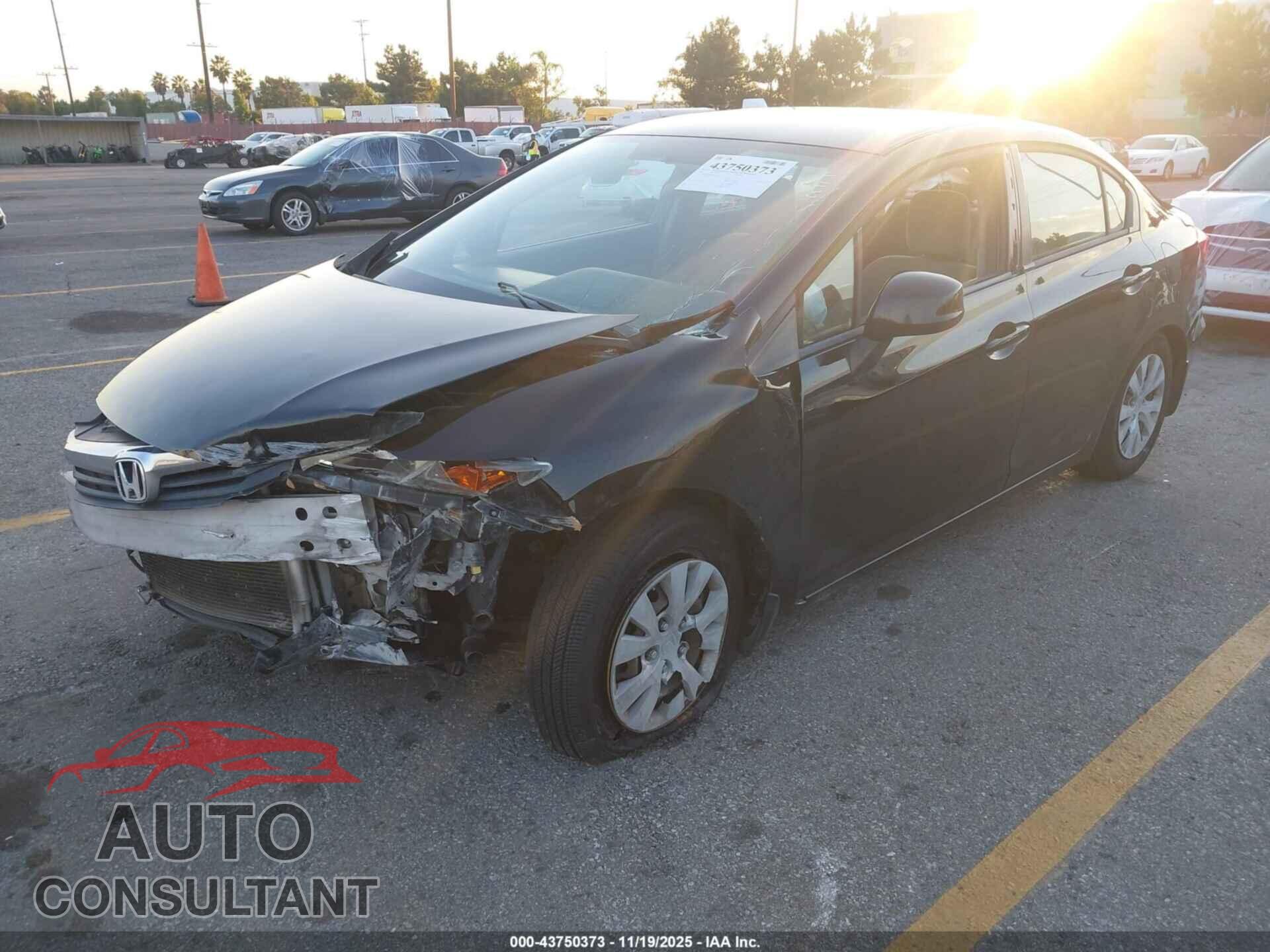 HONDA CIVIC 2012 - 2HGFB2F54CH335024