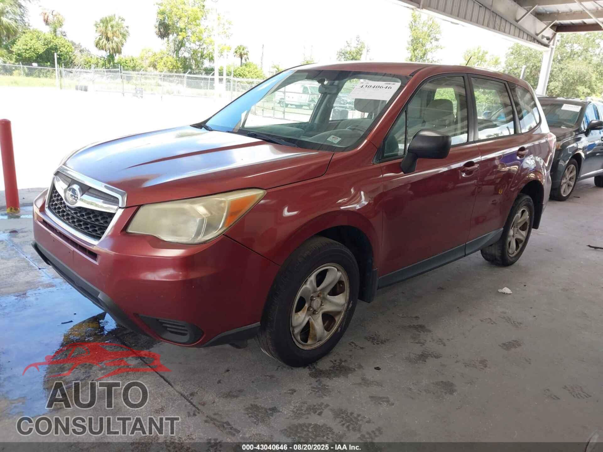 SUBARU FORESTER 2015 - JF2SJAAC2FH452208