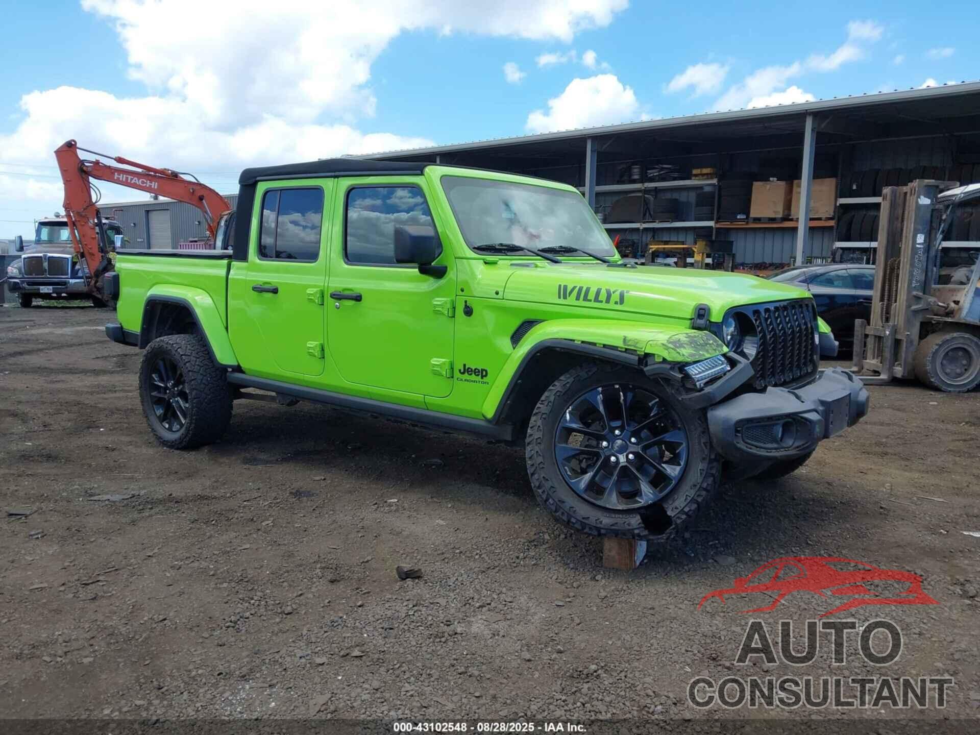 JEEP GLADIATOR 2021 - 1C6HJTAG9ML619155