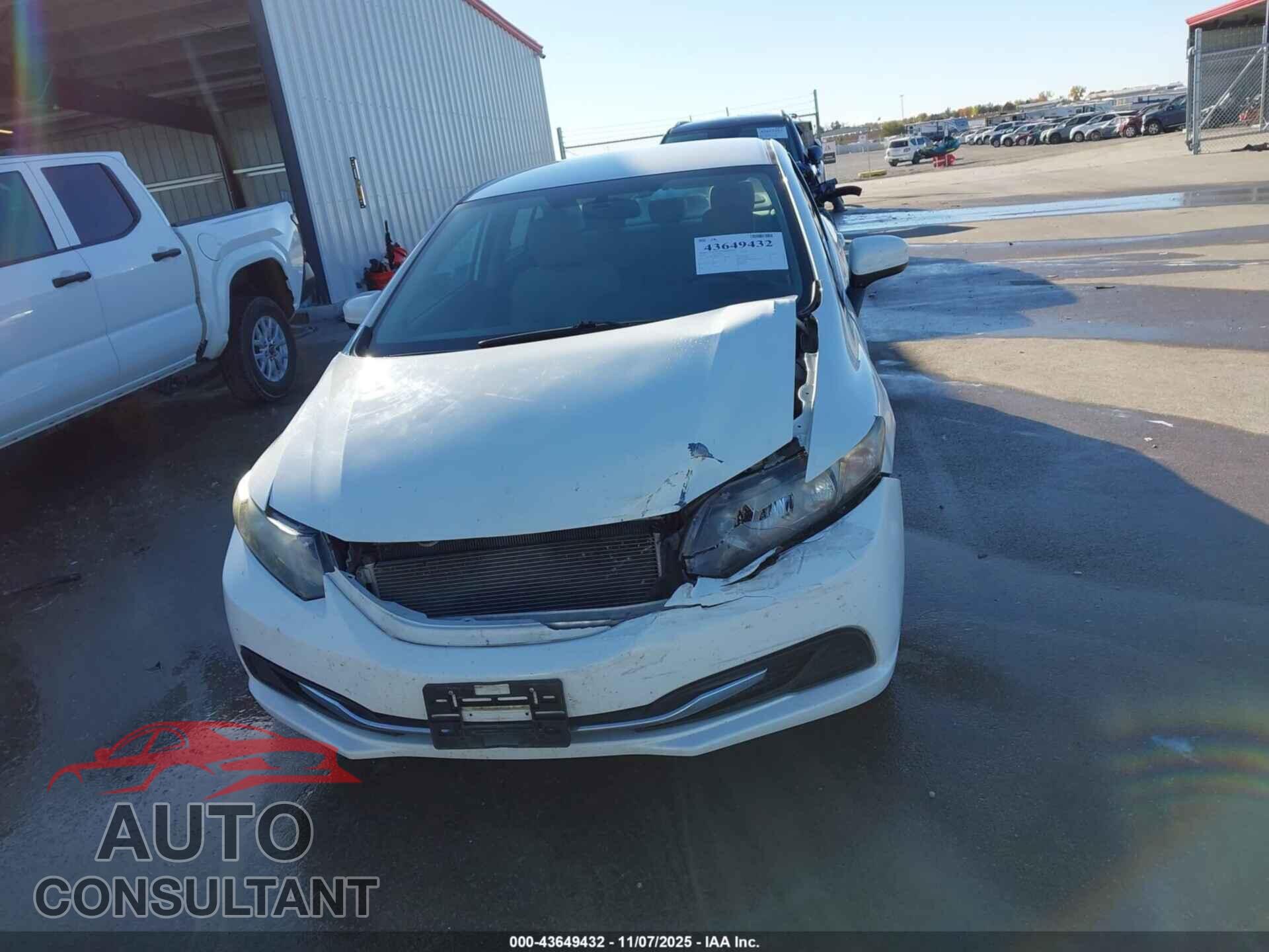 HONDA CIVIC 2014 - 2HGFB2F59EH505512