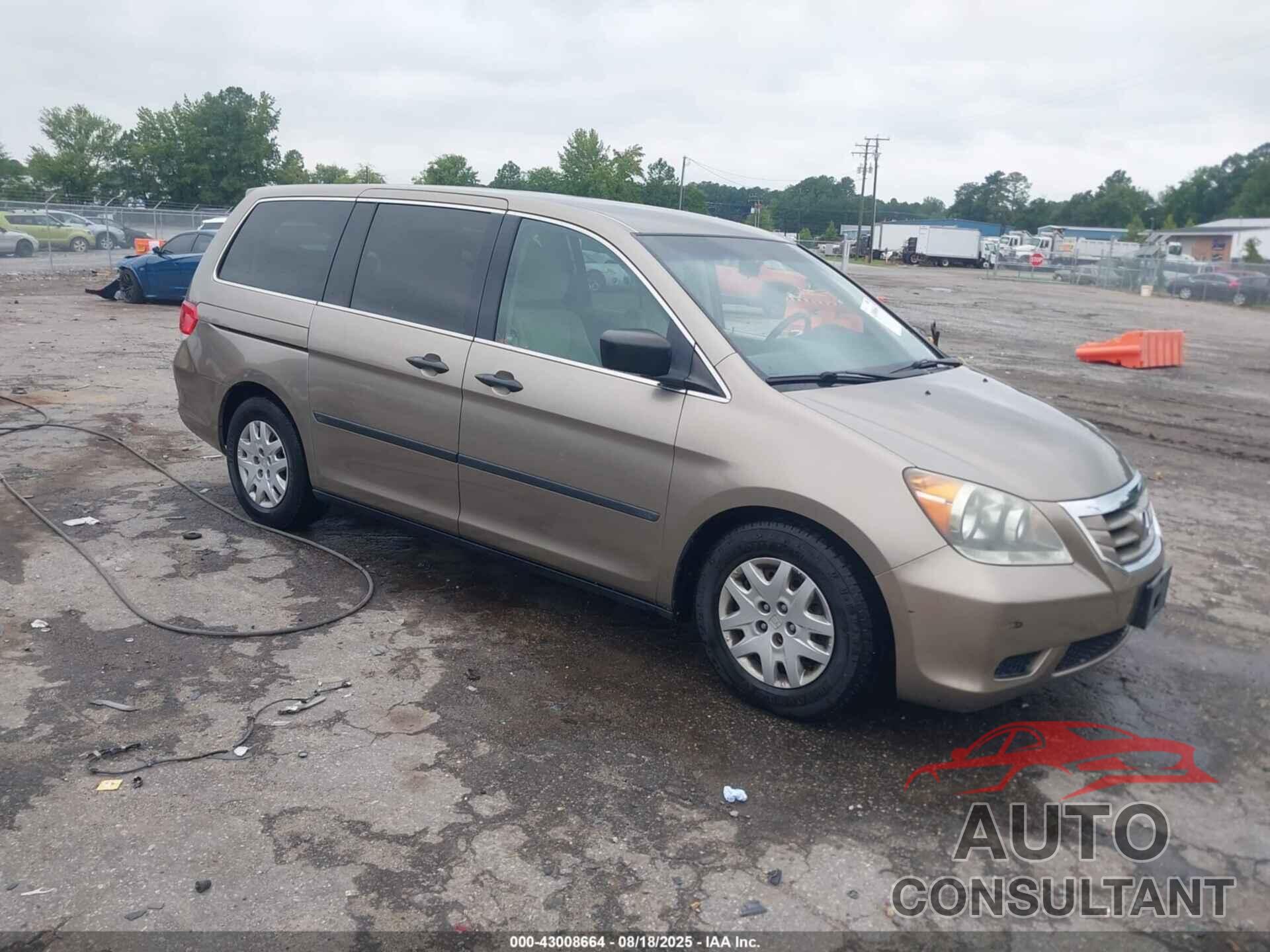 HONDA ODYSSEY 2010 - 5FNRL3H29AB009627