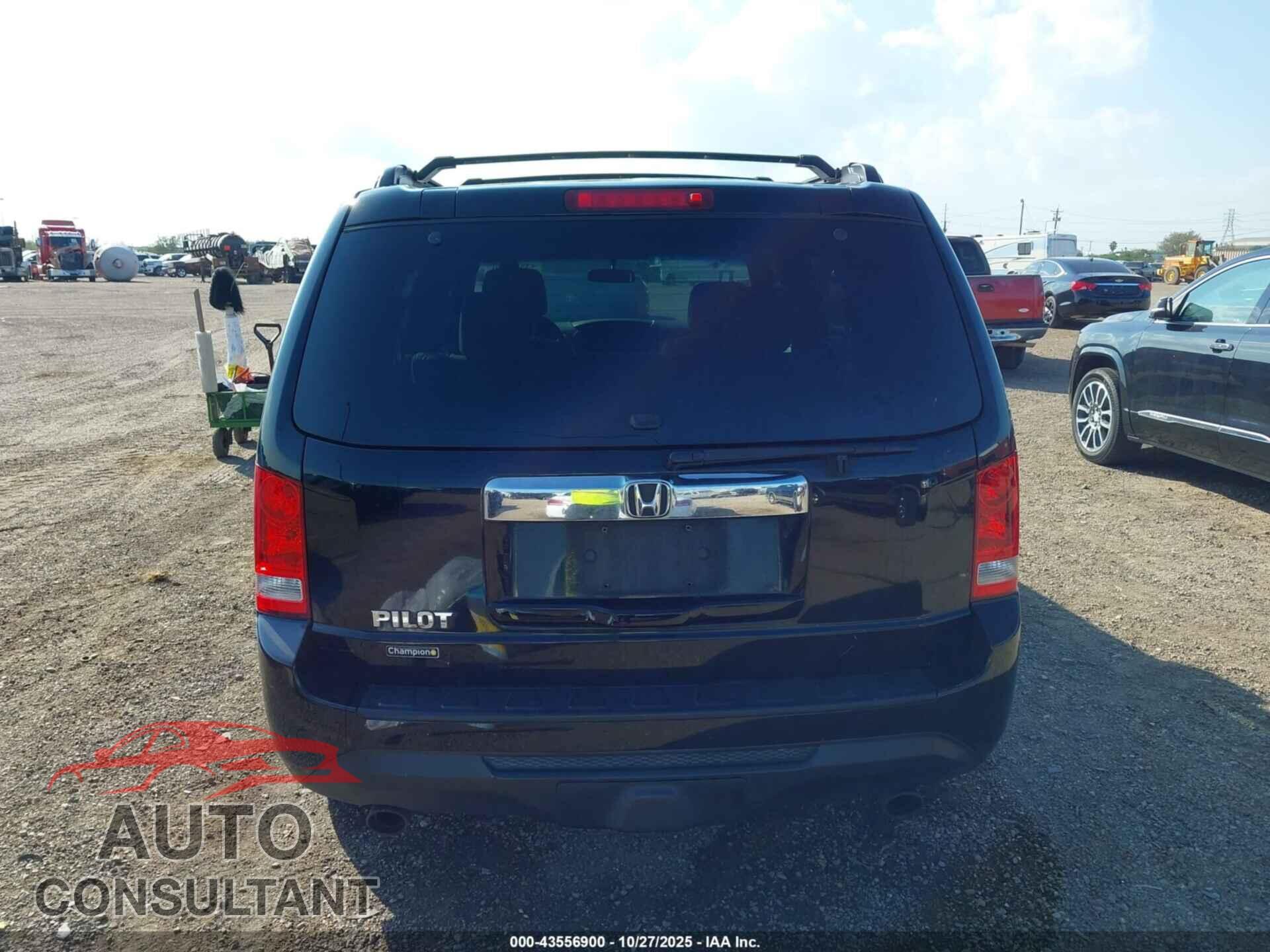 HONDA PILOT 2012 - 5FNYF3H41CB035663