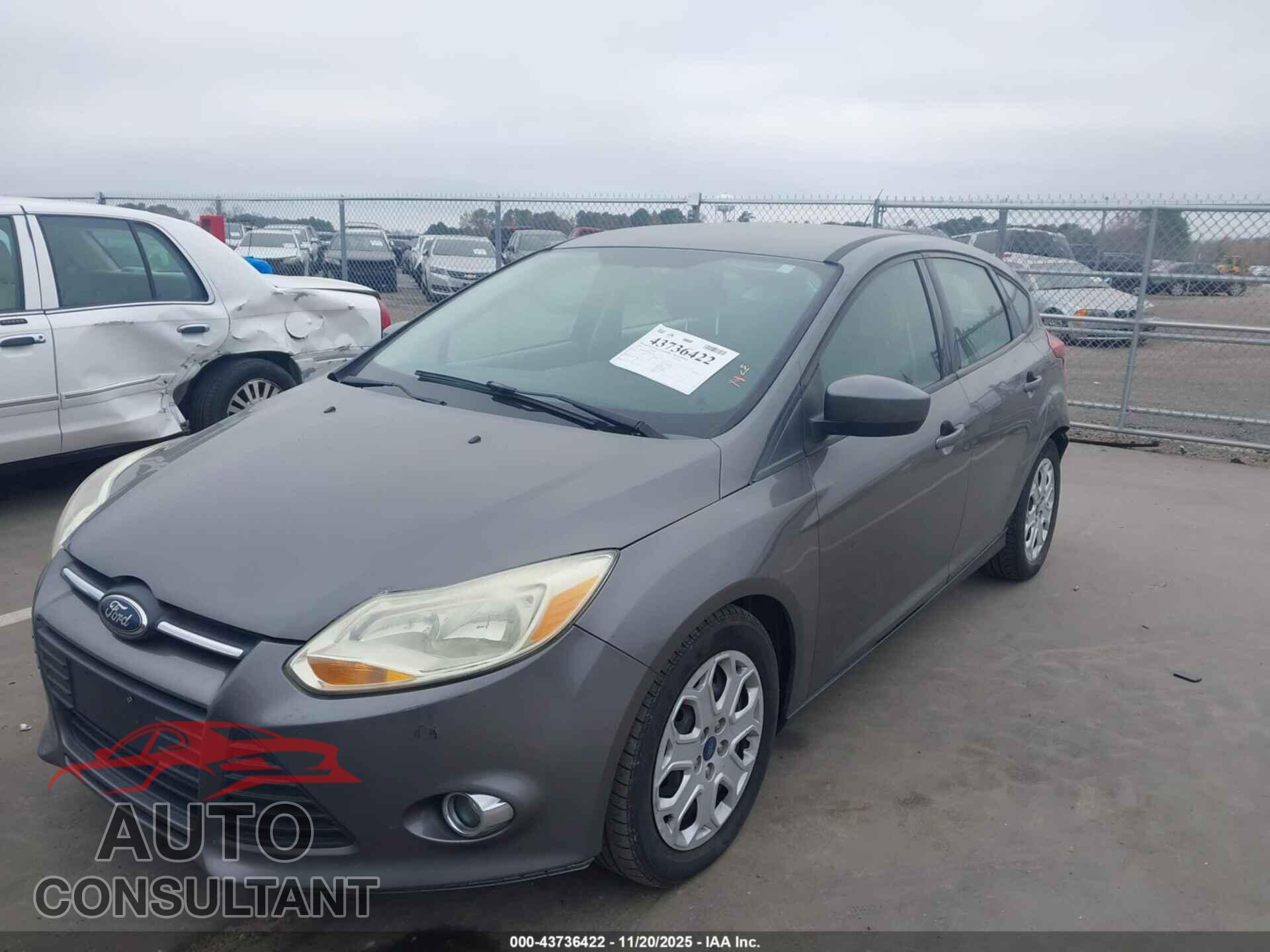 FORD FOCUS 2012 - 1FAHP3K28CL411461