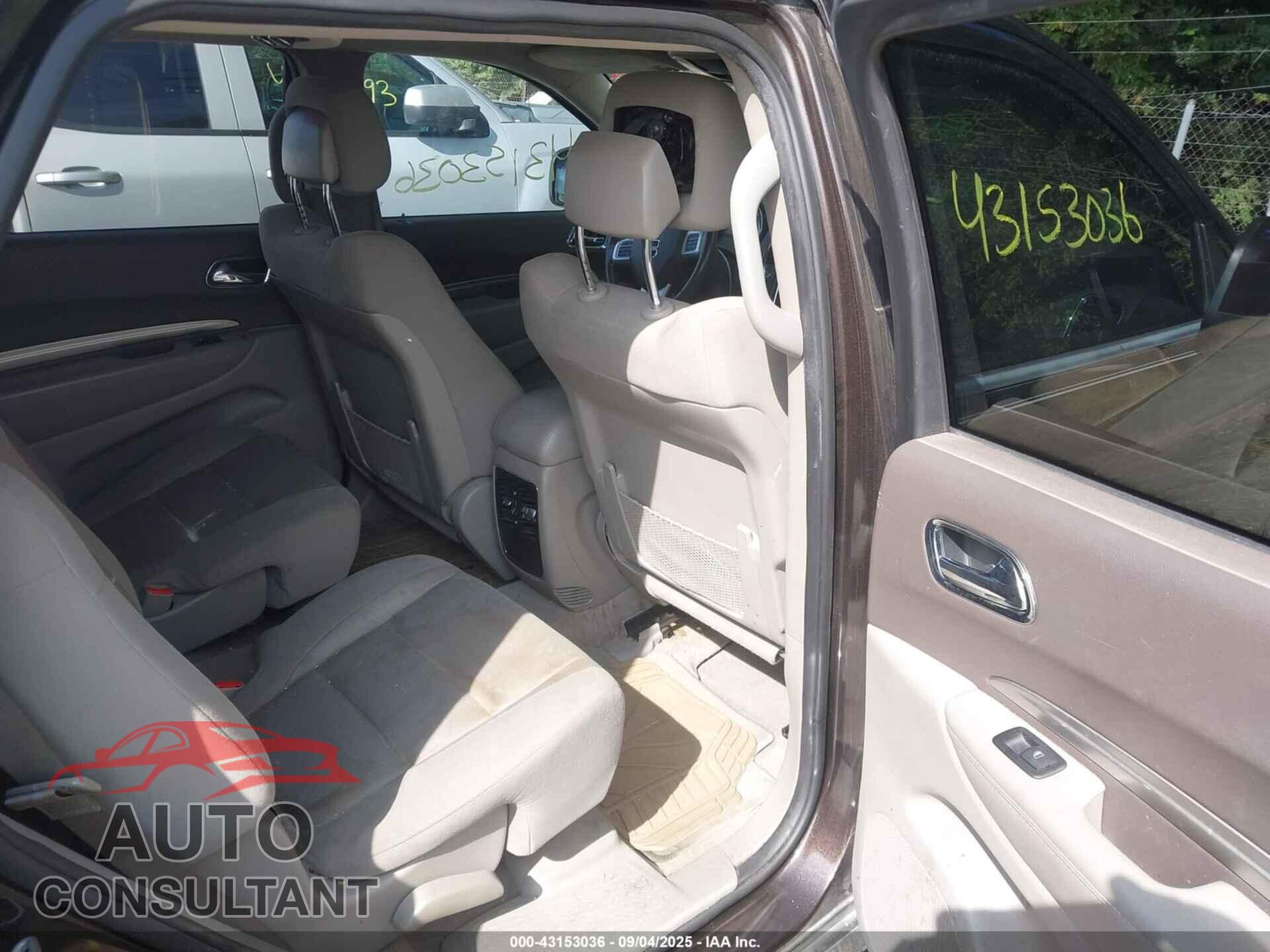 DODGE DURANGO 2013 - 1C4RDJAGXDC601711