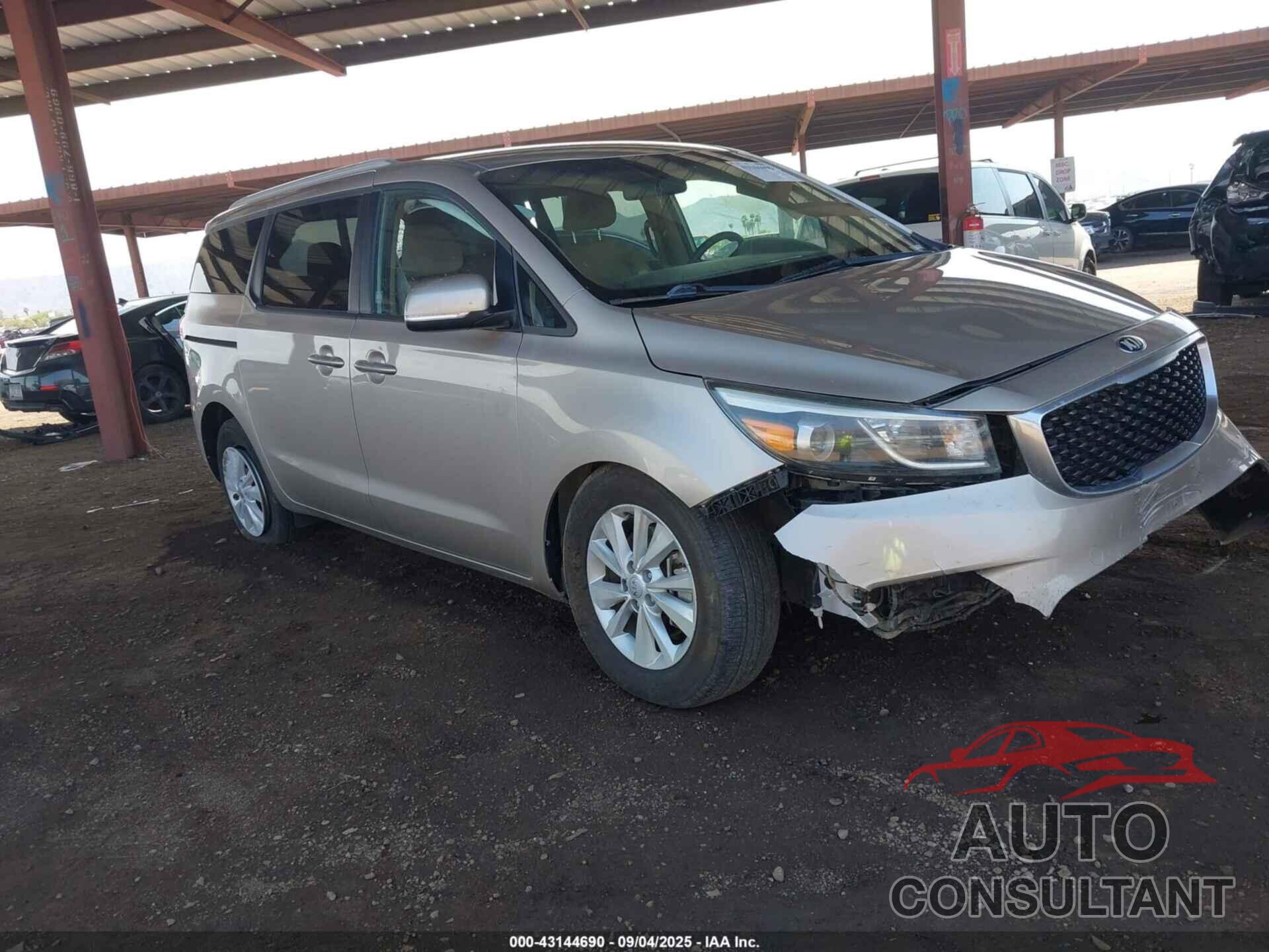 KIA SEDONA 2016 - KNDMB5C1XG6098443