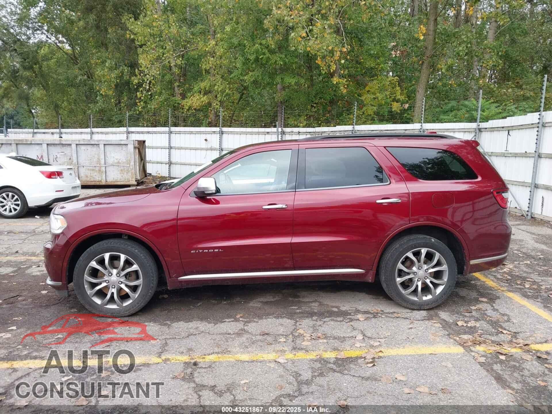 DODGE DURANGO 2017 - 1C4RDJEG4HC931151