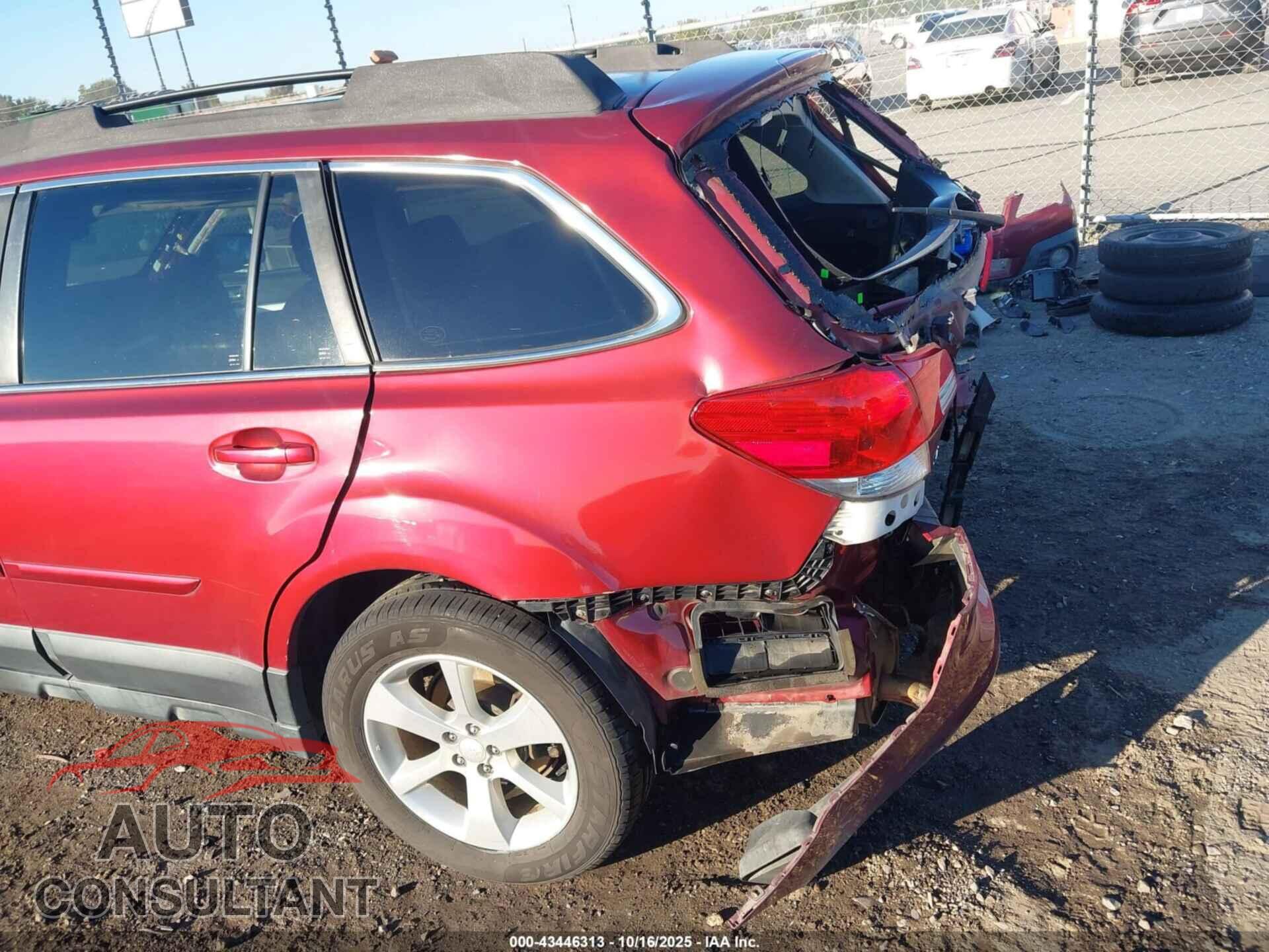 SUBARU OUTBACK 2013 - 4S4BRCCC9D3222025