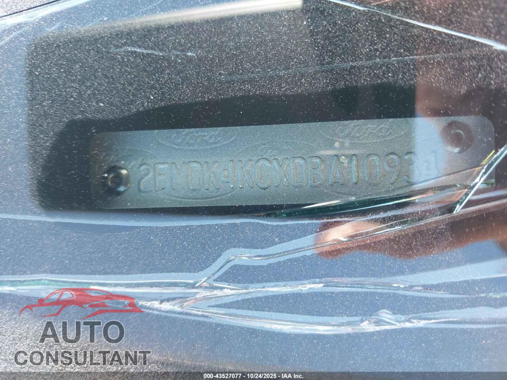 FORD EDGE 2013 - 2FMDK4KCXDBA10934