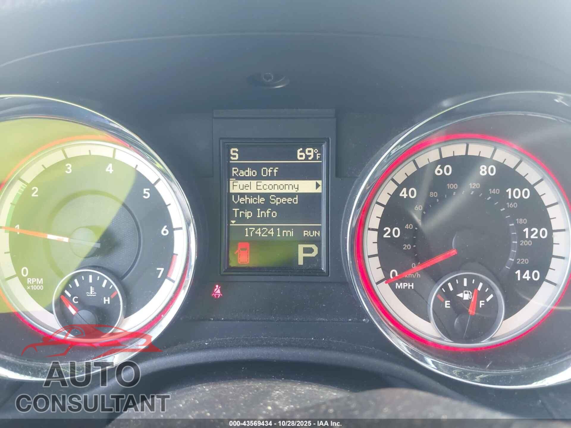 DODGE DURANGO 2013 - 1C4RDHAG2DC637398