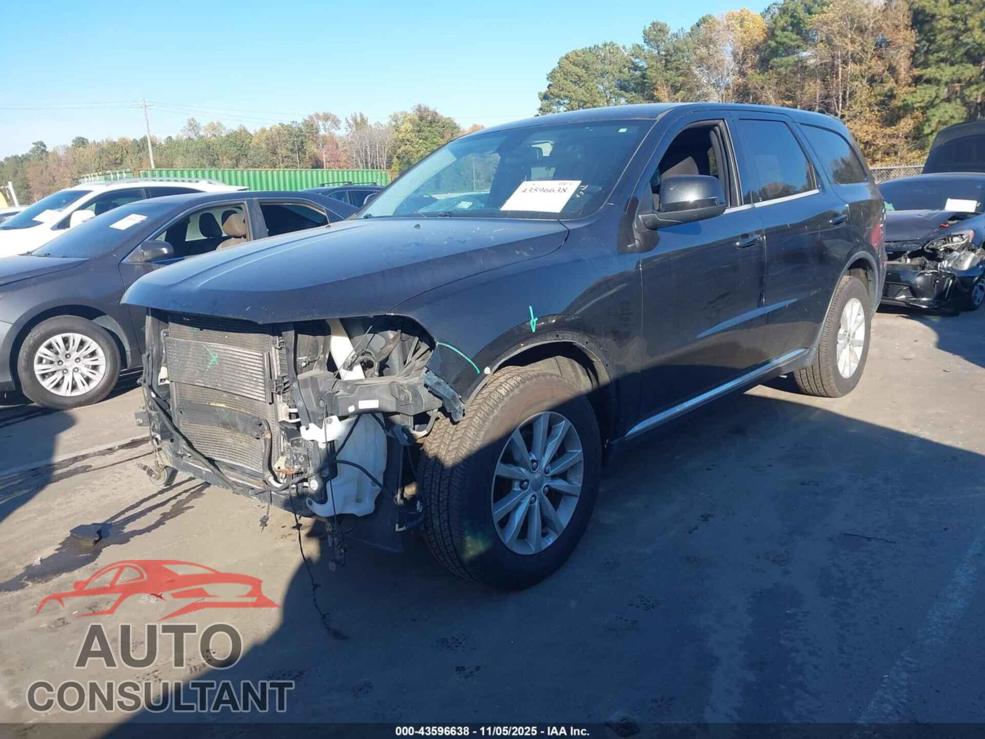 DODGE DURANGO 2015 - 1C4RDJAG8FC223598