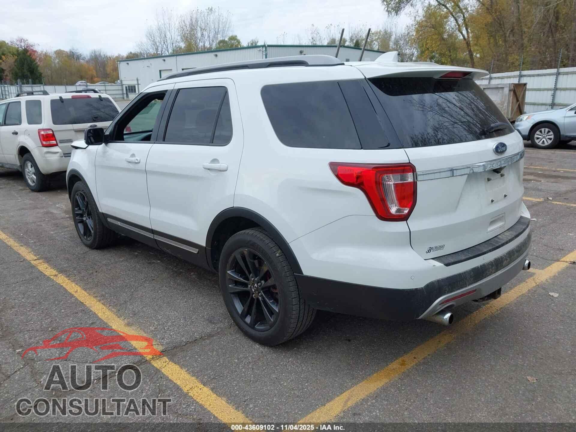 FORD EXPLORER 2017 - 1FM5K8D88HGD84283